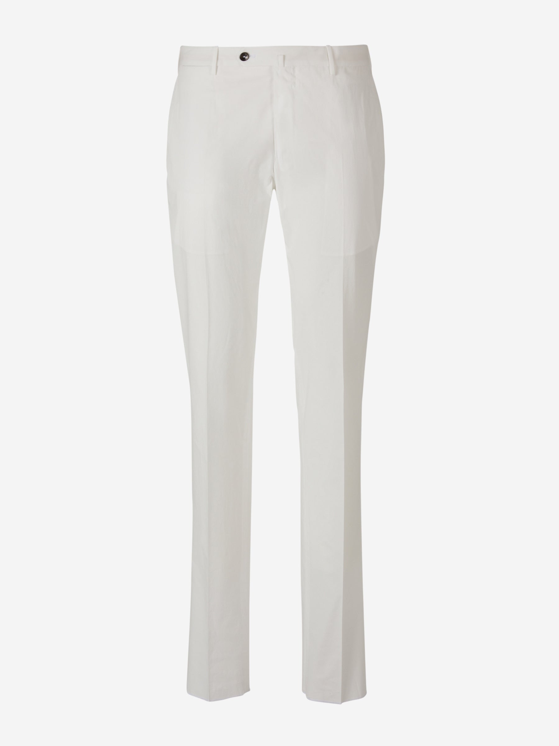 Outlet online PT Torino Hombre Pantalones Popelina Algodón color Blanco sku 521-002744 01 - Foto 1