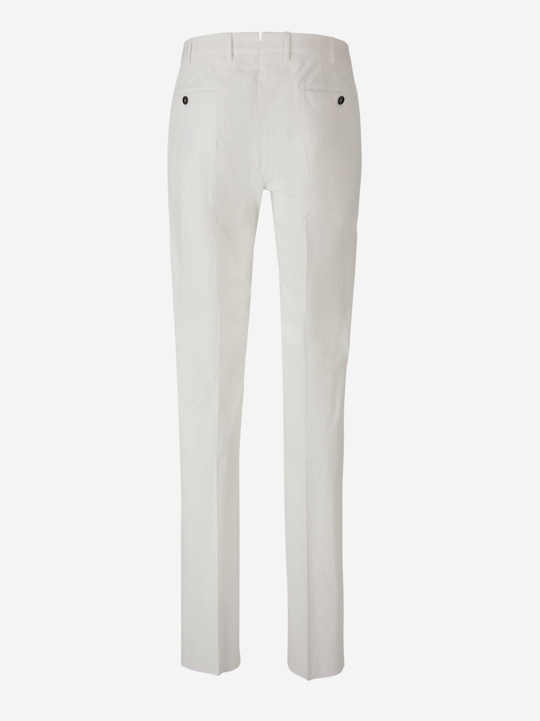 Outlet online PT Torino Hombre Pantalones Popelina Algodón color Blanco sku 521-002744 01 - Foto 2