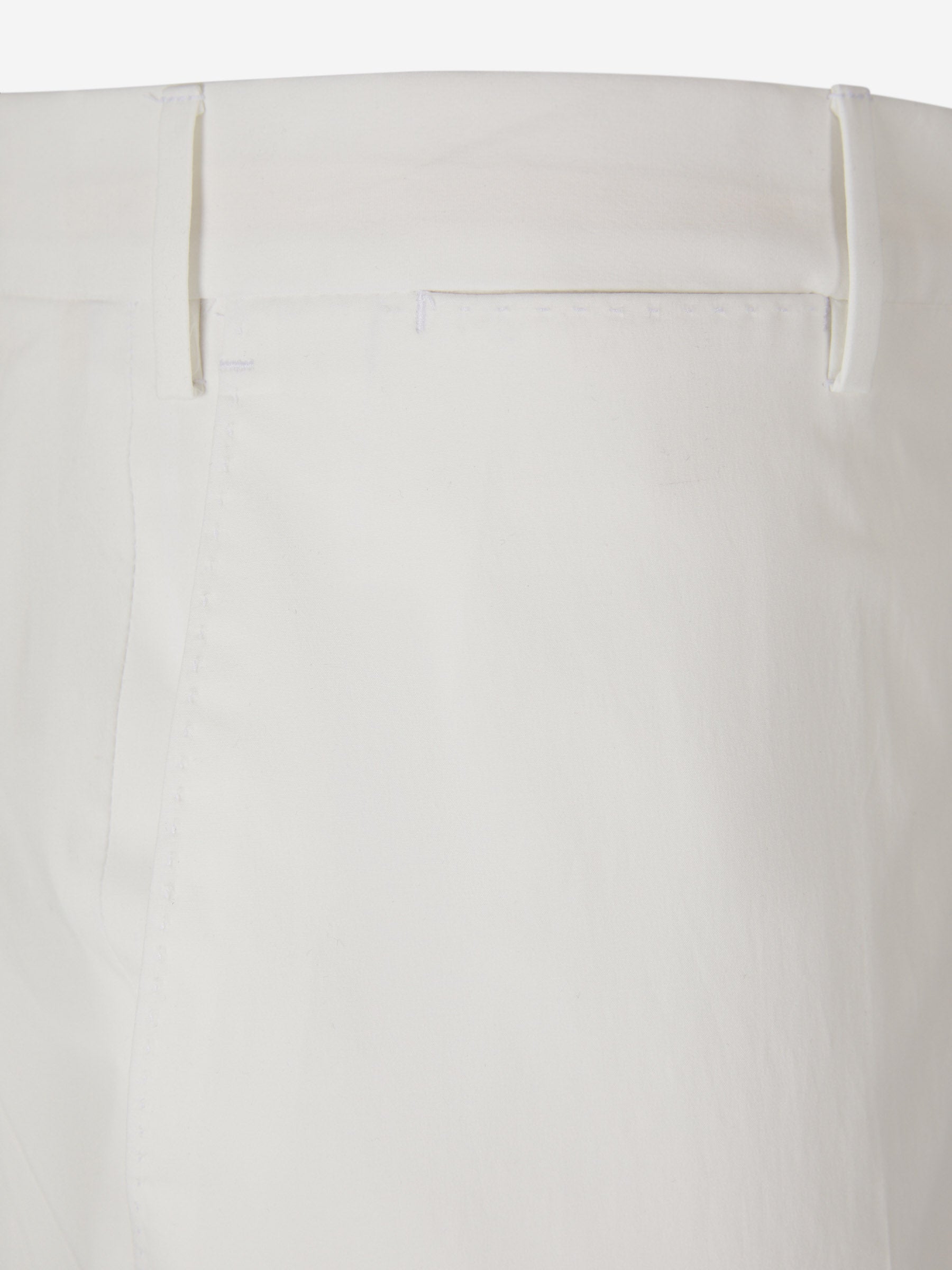 Outlet online PT Torino Hombre Pantalones Popelina Algodón color Blanco sku 521-002744 01 - Foto 3