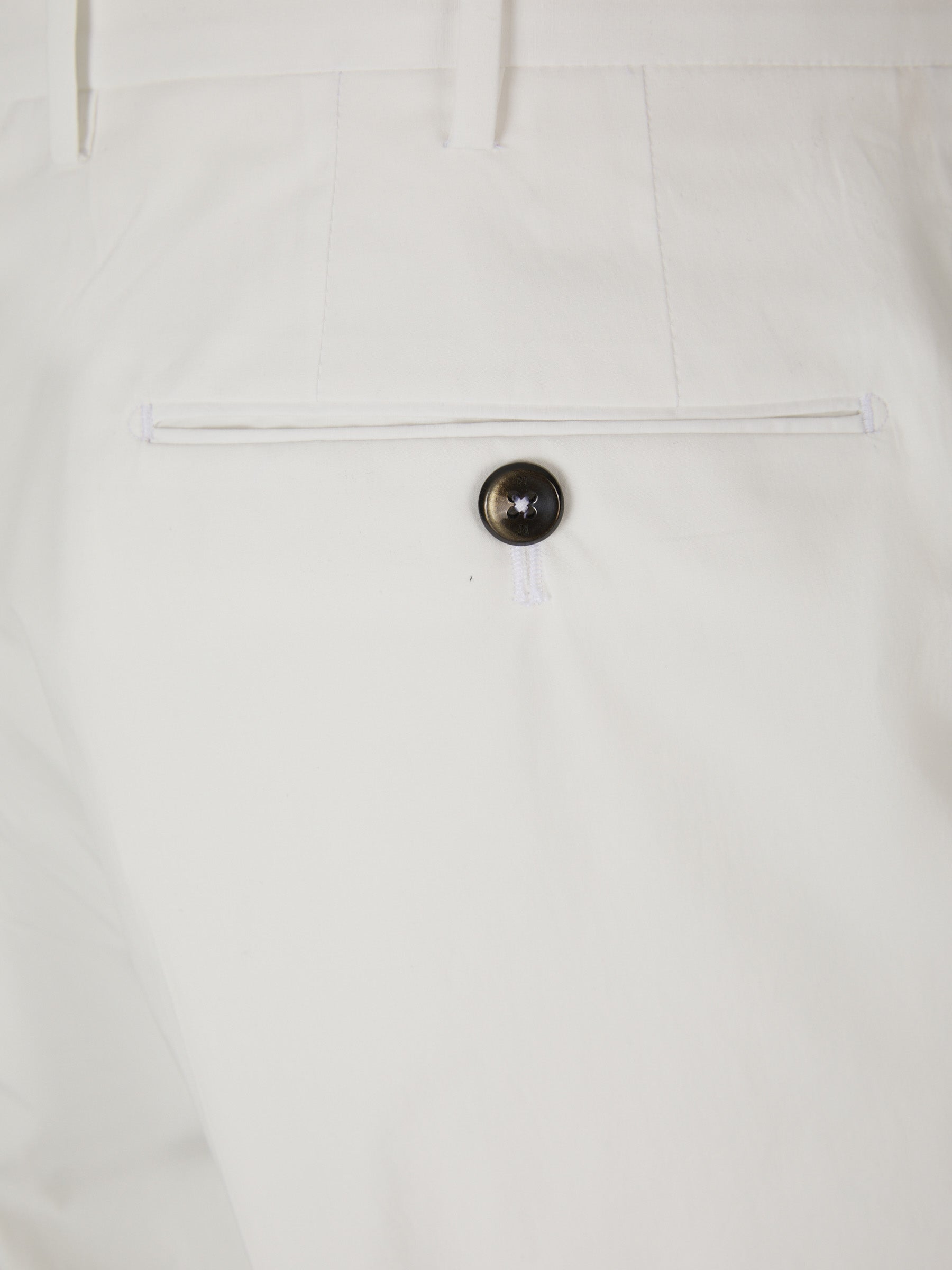 Outlet online PT Torino Hombre Pantalones Popelina Algodón color Blanco sku 521-002744 01 - Foto 4