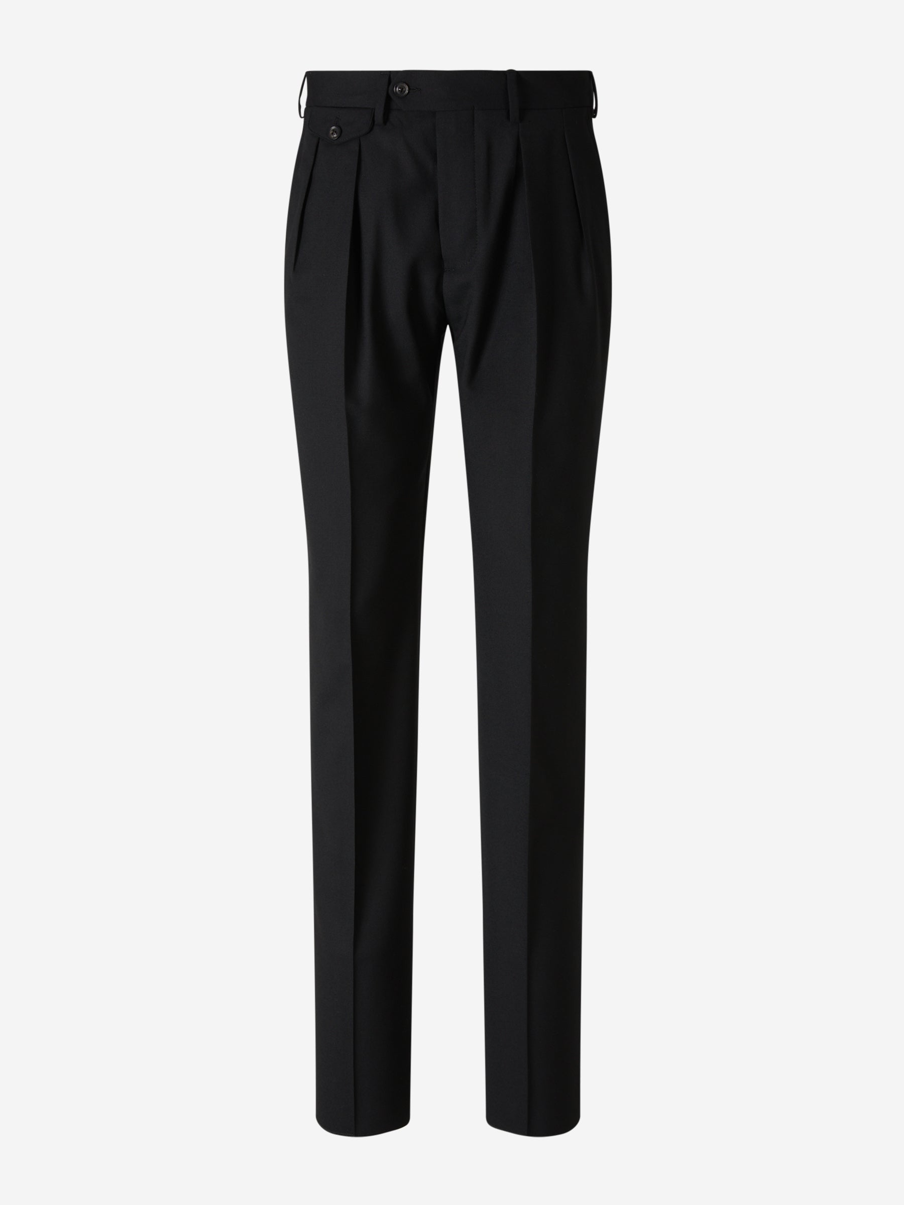 Outlet online Lardini Hombre Pantalones Formales Lana color Negro sku 521-002806 01 - Foto 1