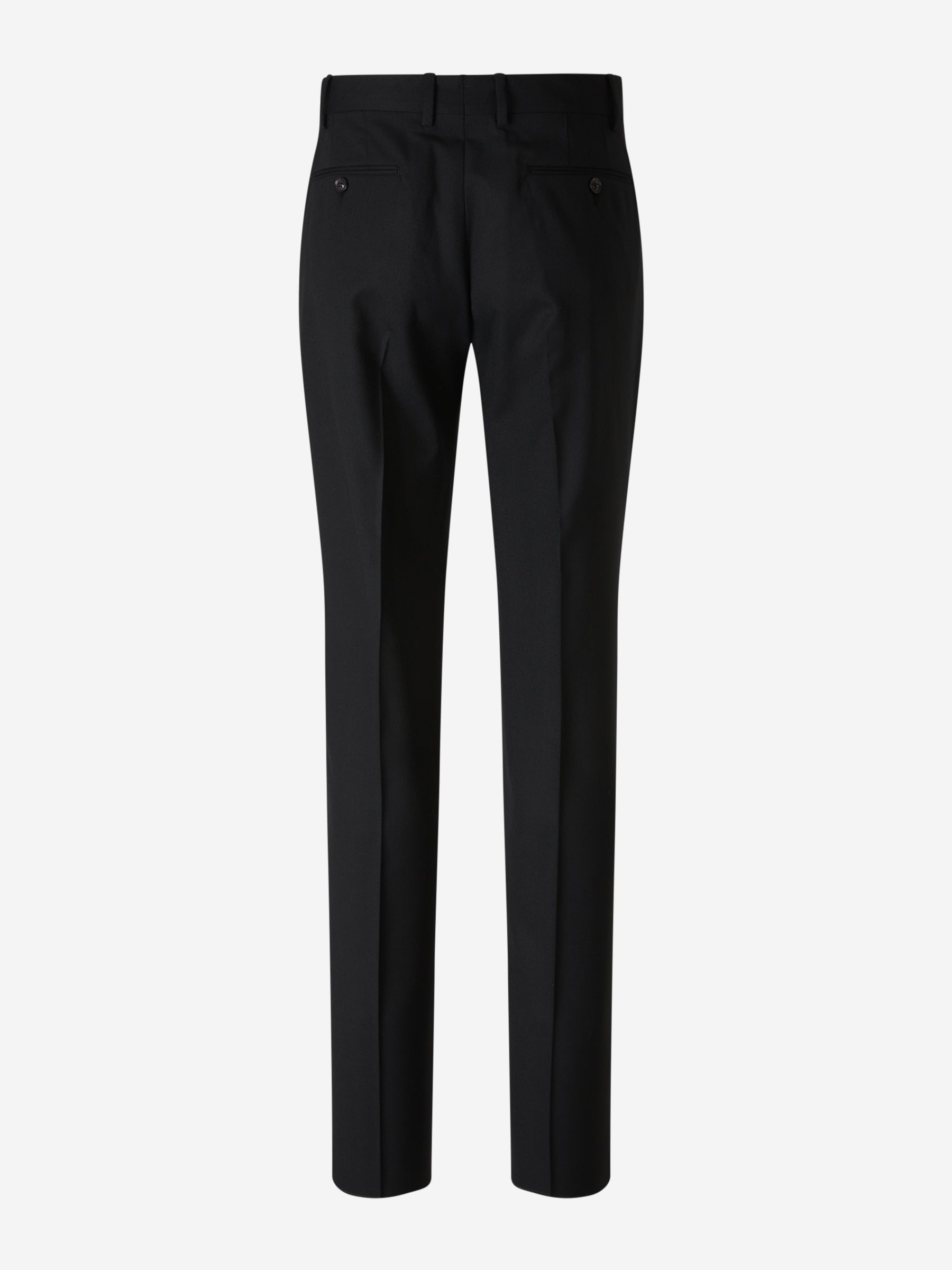 Outlet online Lardini Hombre Pantalones Formales Lana color Negro sku 521-002806 01 - Foto 2