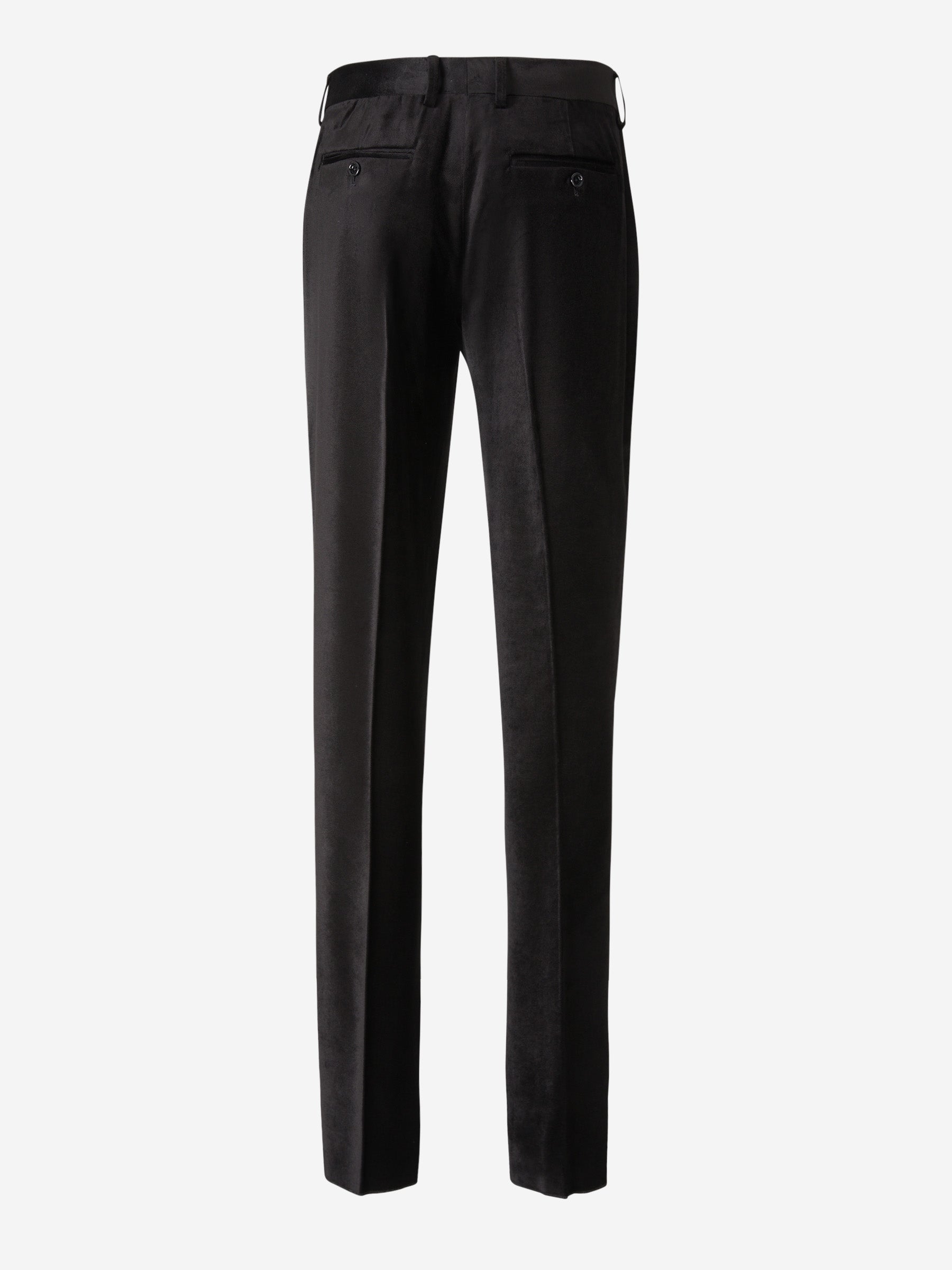 Outlet online Lardini Hombre Pantalones Formales Lana color Negro sku 521-002809 01 - Foto 2