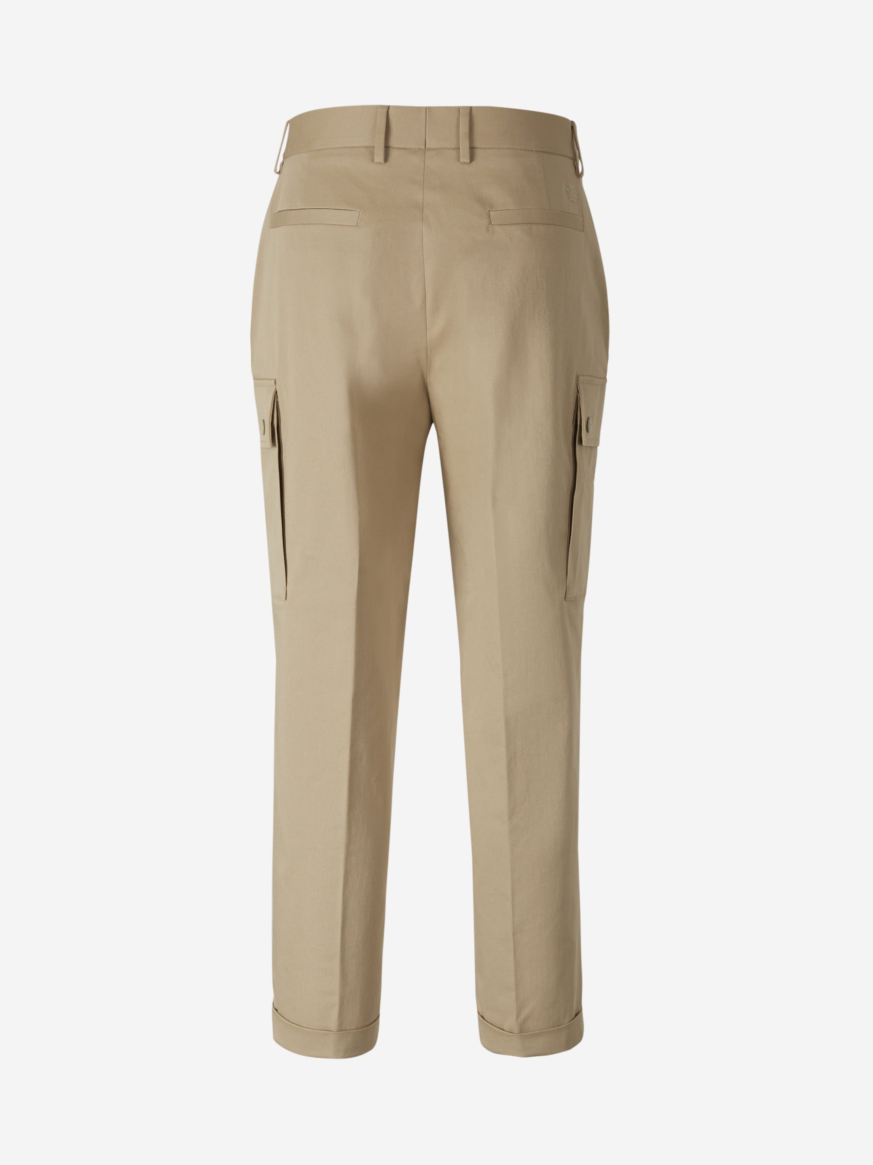 Outlet online Etro Hombre Pantalones Cargo Lana color Marrón sku 521-002822 01 - Foto 3