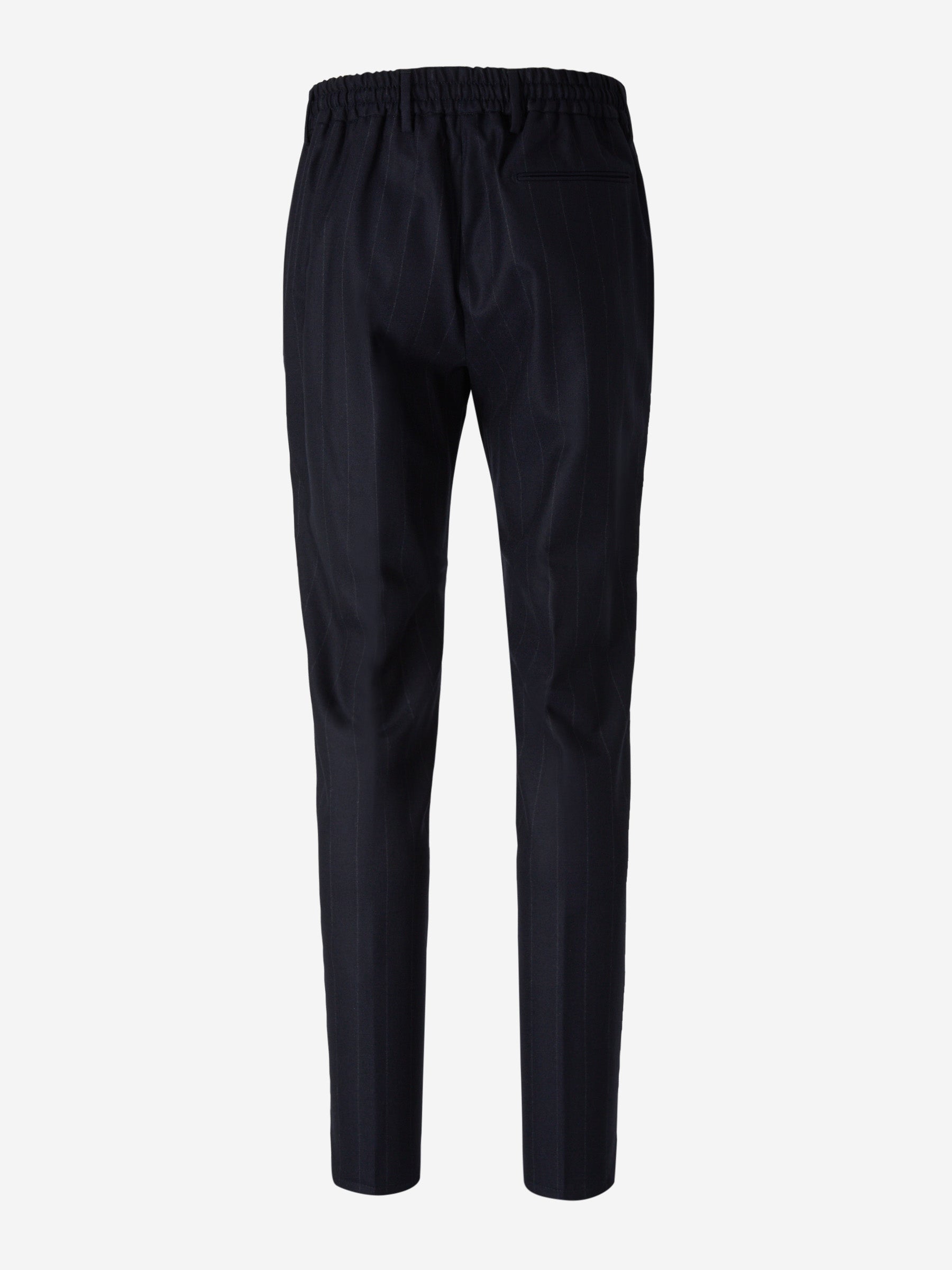 Outlet online Berwich Hombre Joggers Formales Lana color Azul Noche sku 521-002909 01 - Foto 2