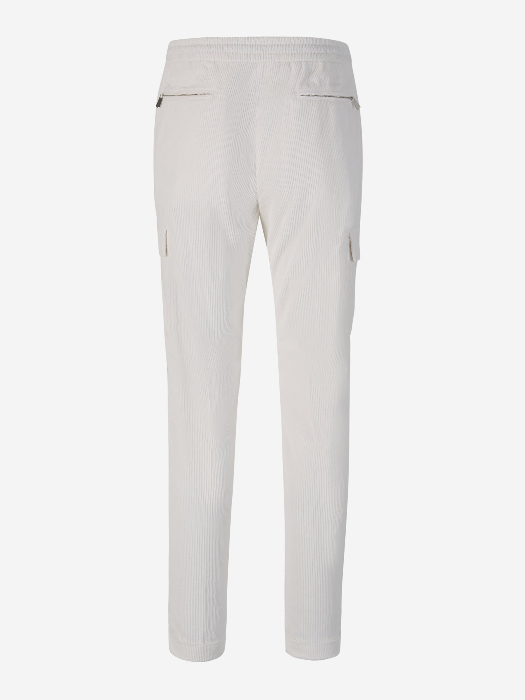 Outlet online Marco Pescarolo Hombre Joggers Pana Algodón color Azul Noche sku 521-002924 03 - Foto 3