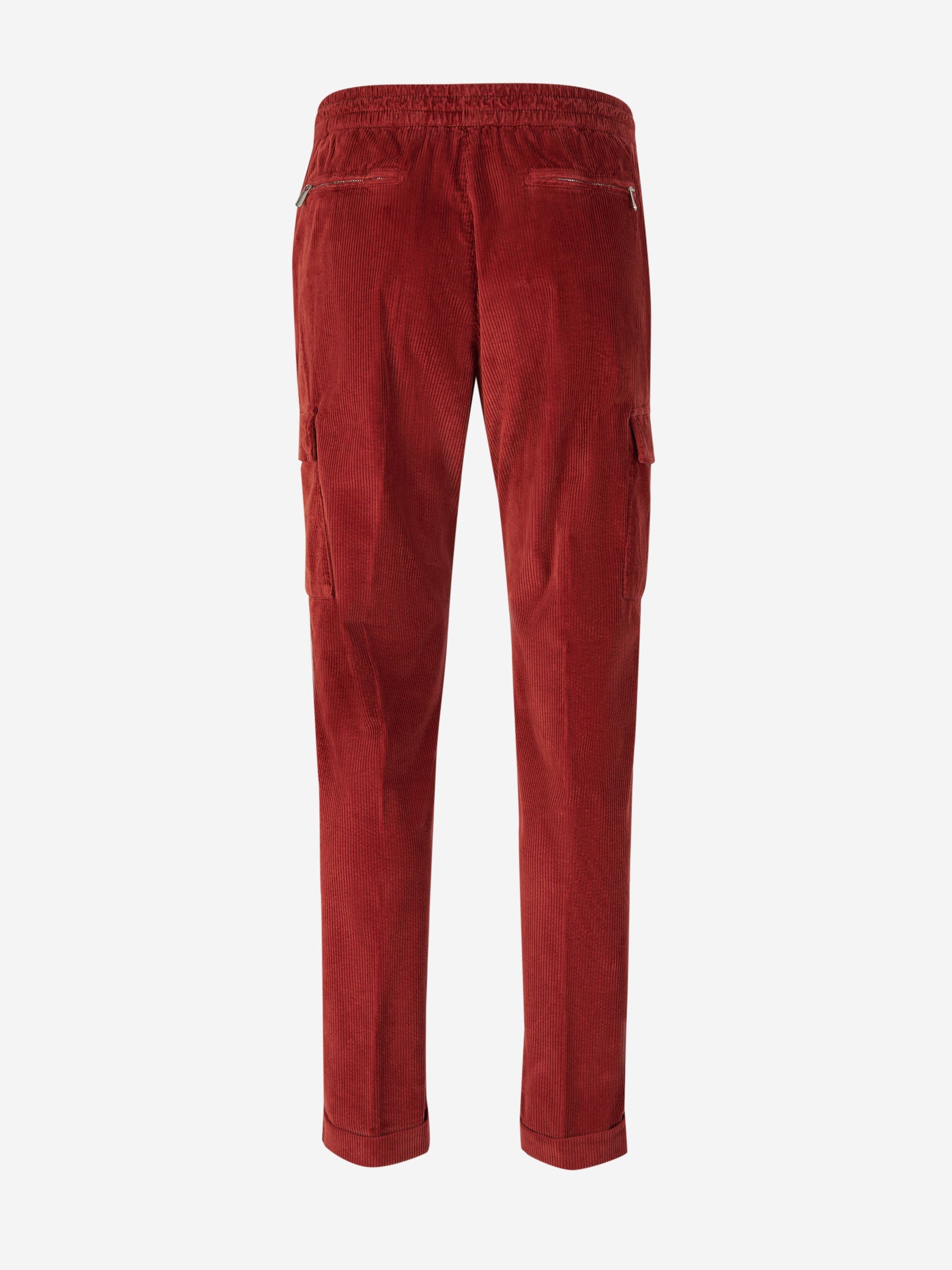 Outlet online Marco Pescarolo Hombre Joggers Pana Algodón color Blanco sku 521-002924 01 - Foto 13
