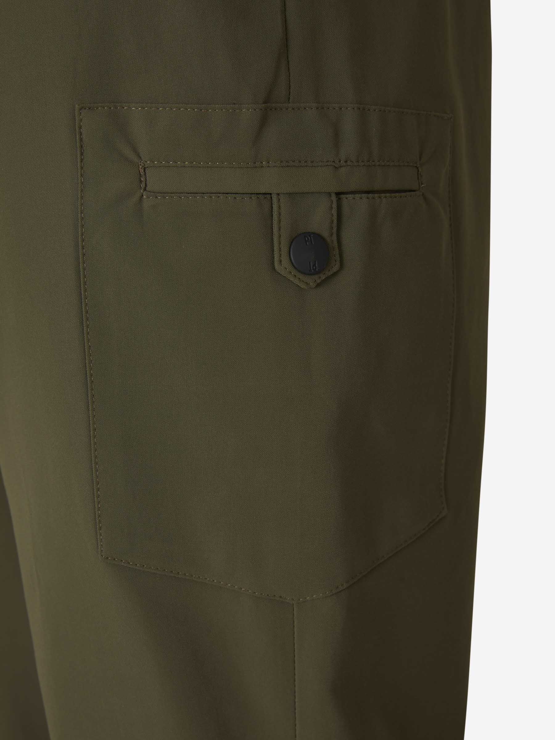 Outlet online PT Torino Hombre Pantalones Cargo Active color Verde Militar sku 521-002926 01 - Foto 5