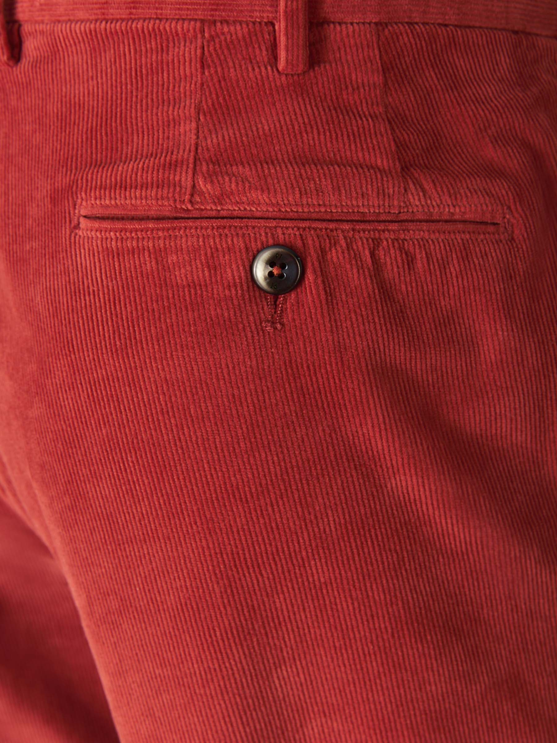 Outlet online PT Torino Hombre Pantalones Micropana Algodón color Rojo sku 521-002930 11 - Foto 4