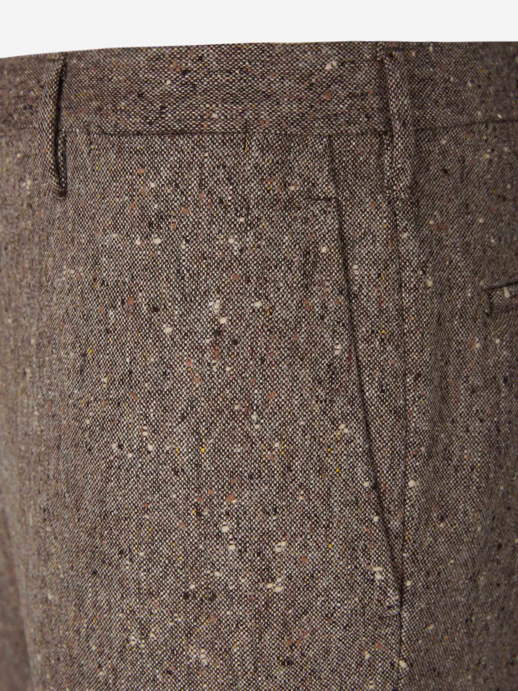 Outlet online Santa Eulalia Hombre Pantalones Formales Lana color Topo sku 521-002936 02 - Foto 3