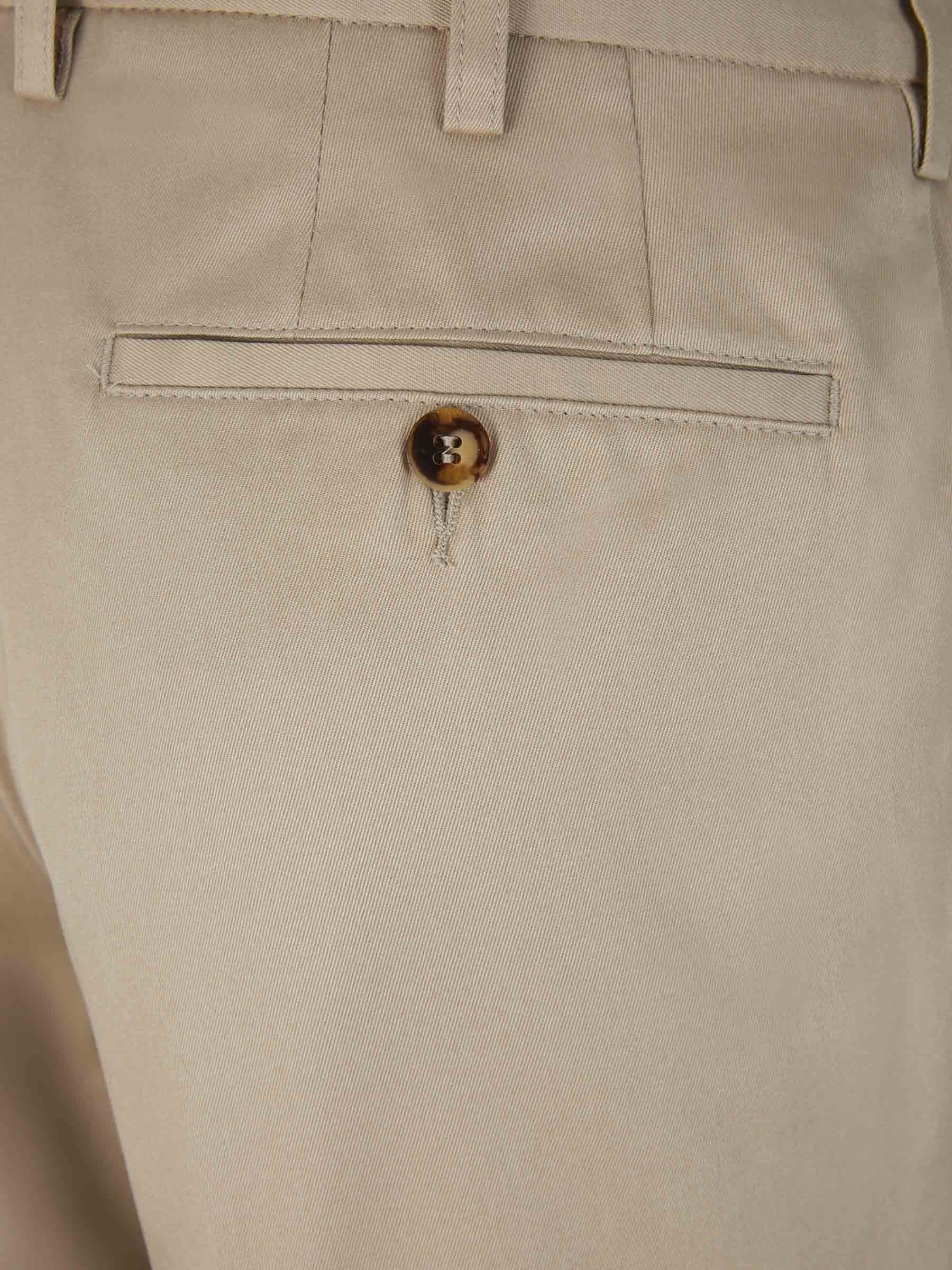 Outlet online Santa Eulalia Hombre Pantalones Formales Algodón color Beige sku 521-002940 01 - Foto 5