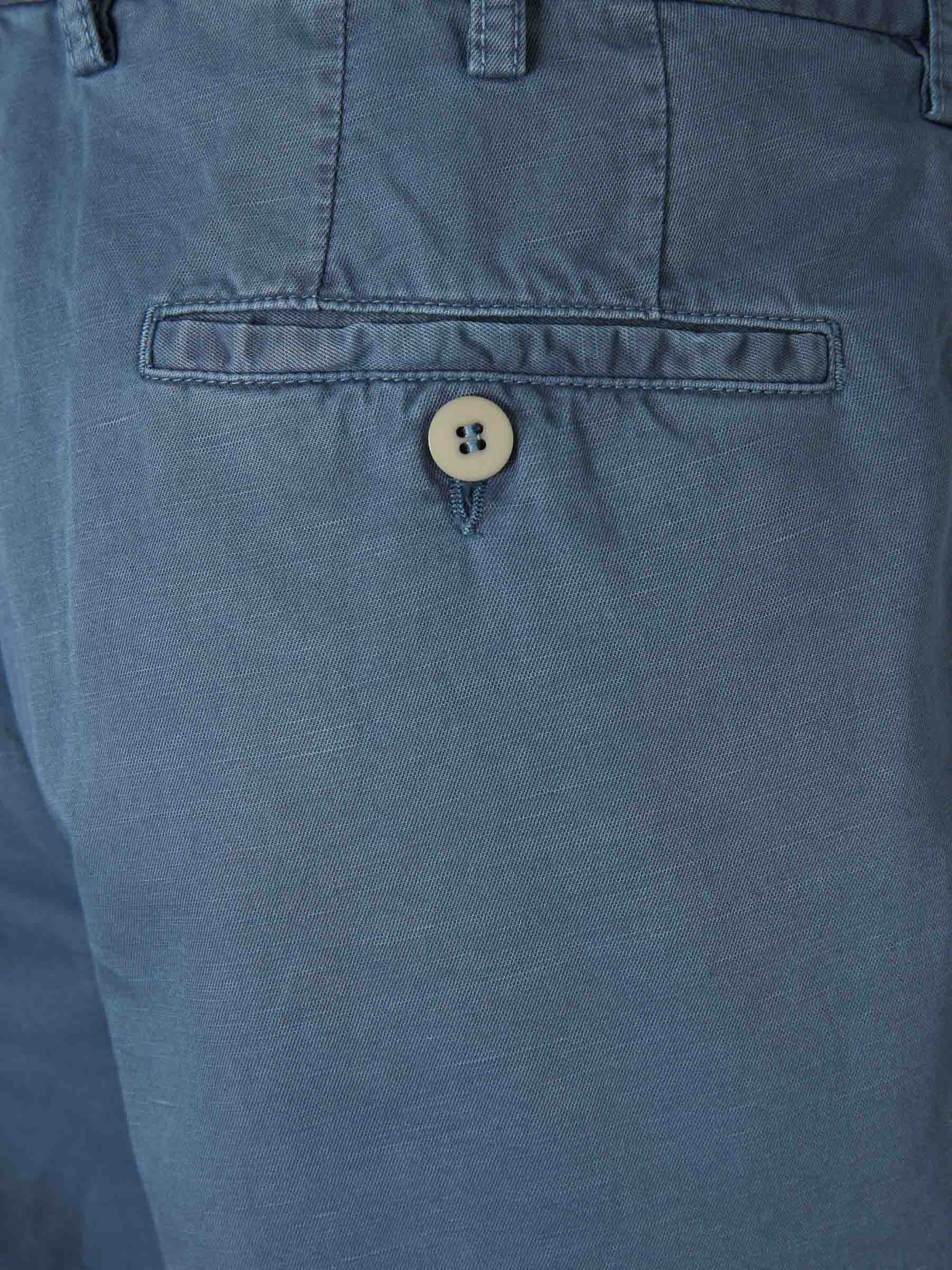 Santa Eulalia Hombre Barcelona Pantalones Formales Algodón color Azul sku 521-003045 03 - Foto 4