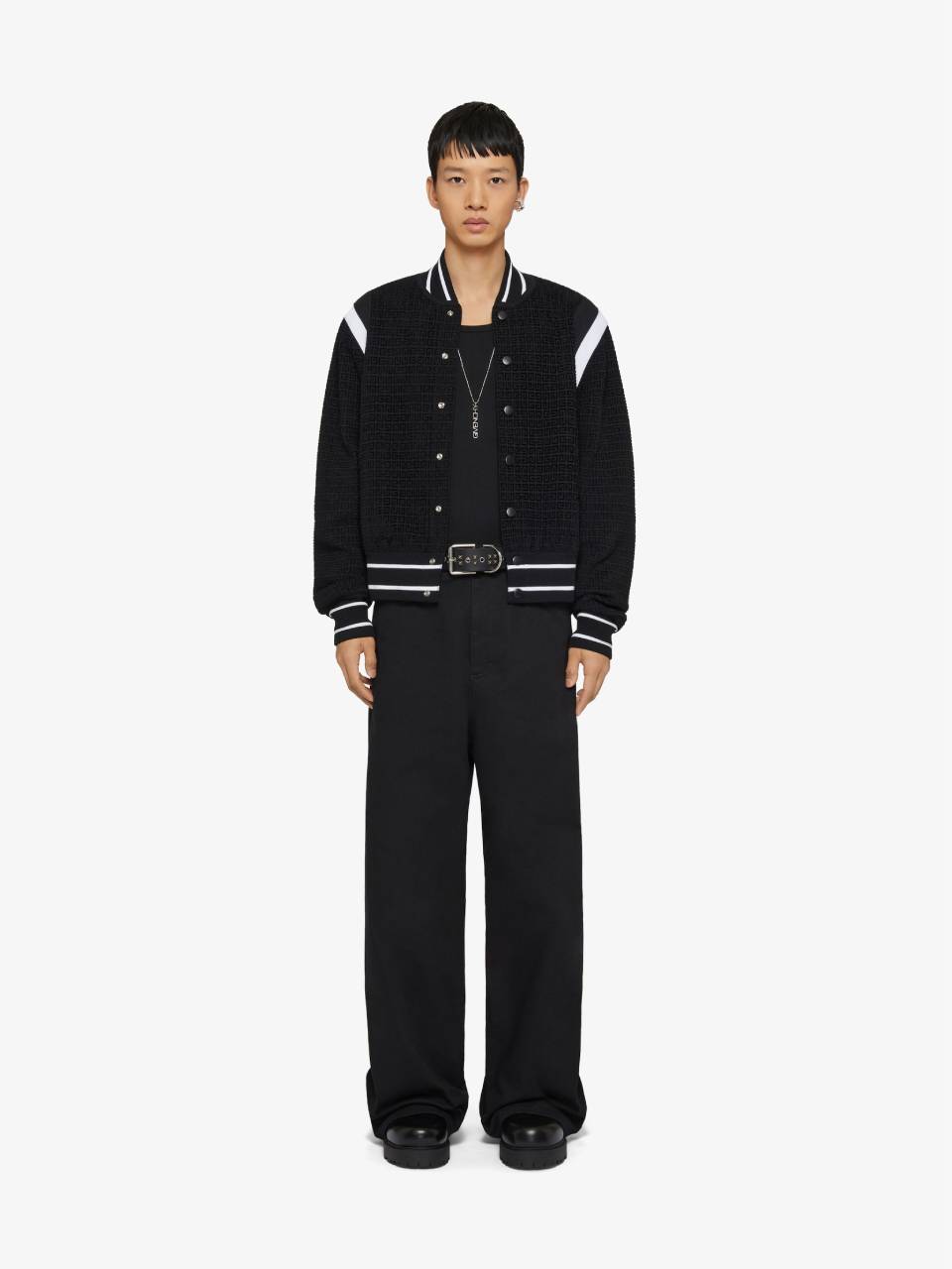 Outlet online Givenchy Hombre Jeans Straight Fit color Negro sku 521-003068 01 - Foto 2