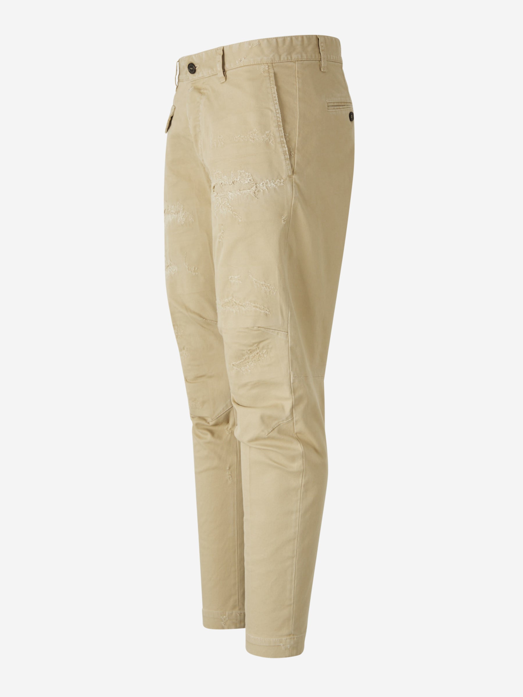 Outlet online Dsquared2 Hombre Pantalones Ripped Sexy Cargo color Beige sku 521-003085 01 - Foto 2