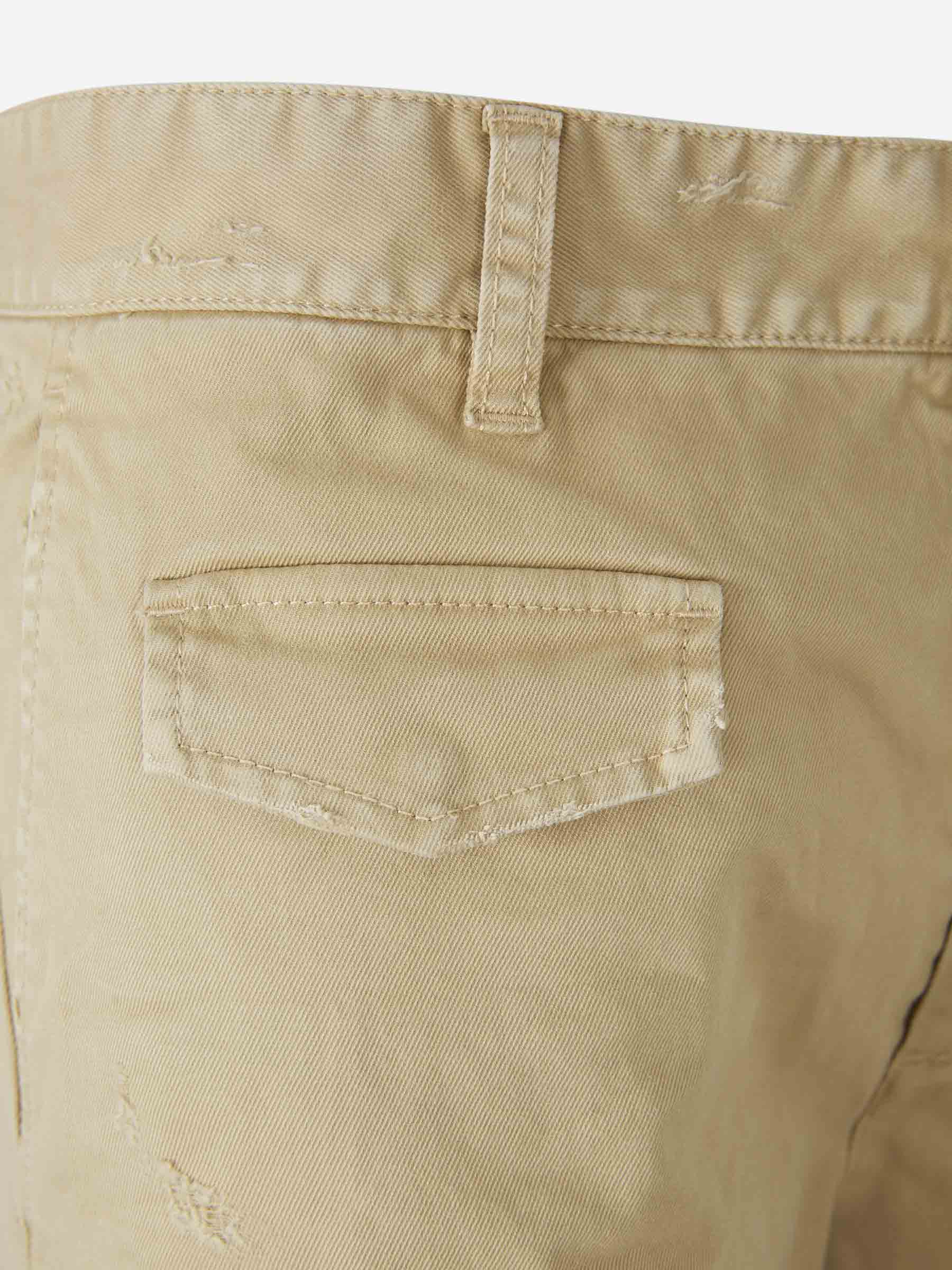 Outlet online Dsquared2 Hombre Pantalones Ripped Sexy Cargo color Beige sku 521-003085 01 - Foto 5