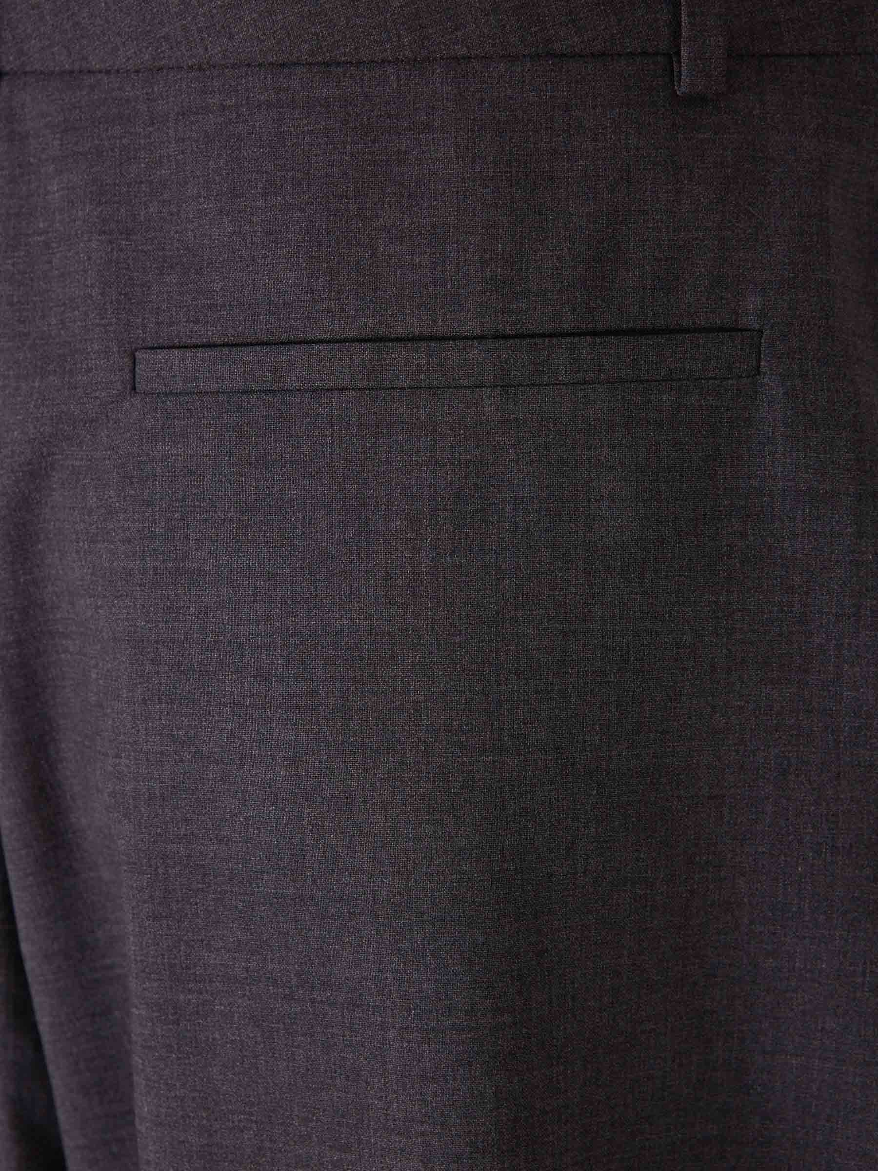 Valentino Hombre Barcelona Pantalones Chinos Vestir Lana color Gris Antracita sku 521-003095 01 - Foto 5