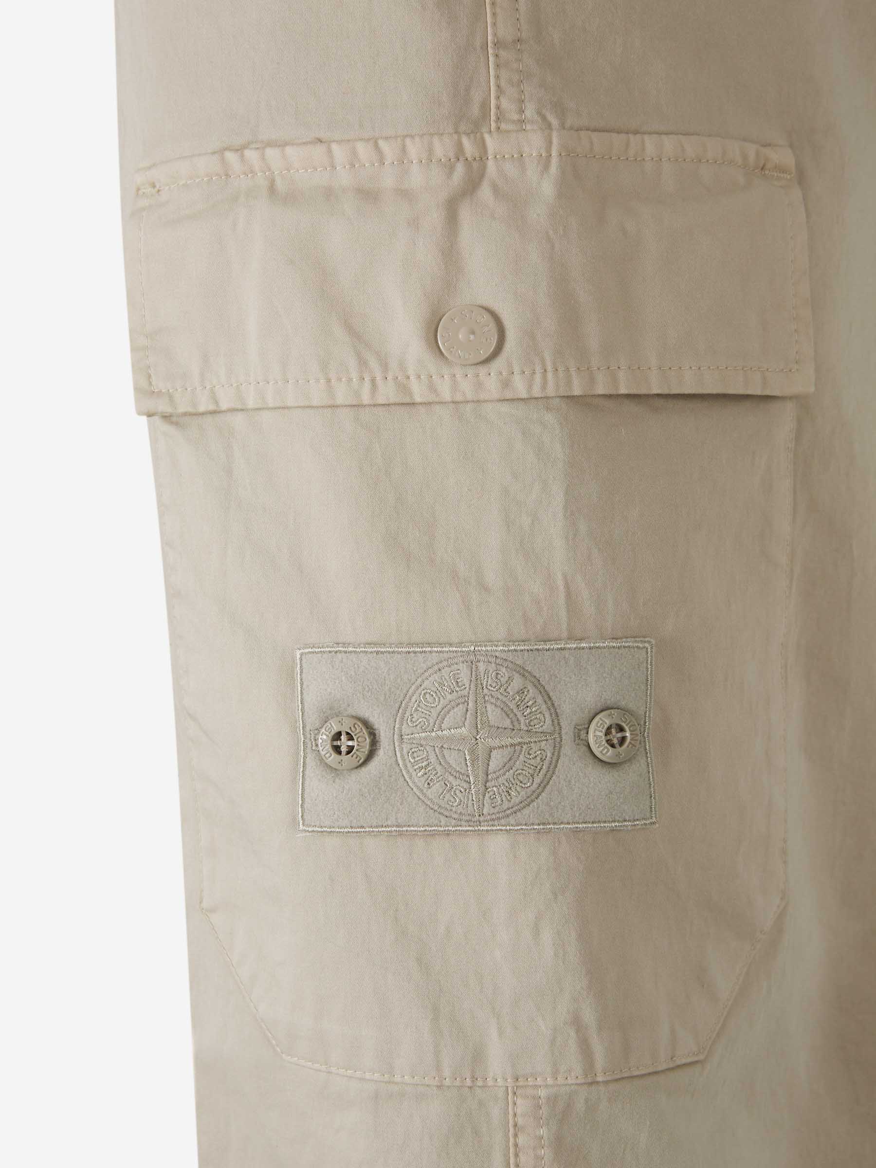 Outlet online Stone Island Hombre Pantalones Cargo Algodón color Beige sku 521-003117 01 - Foto 5