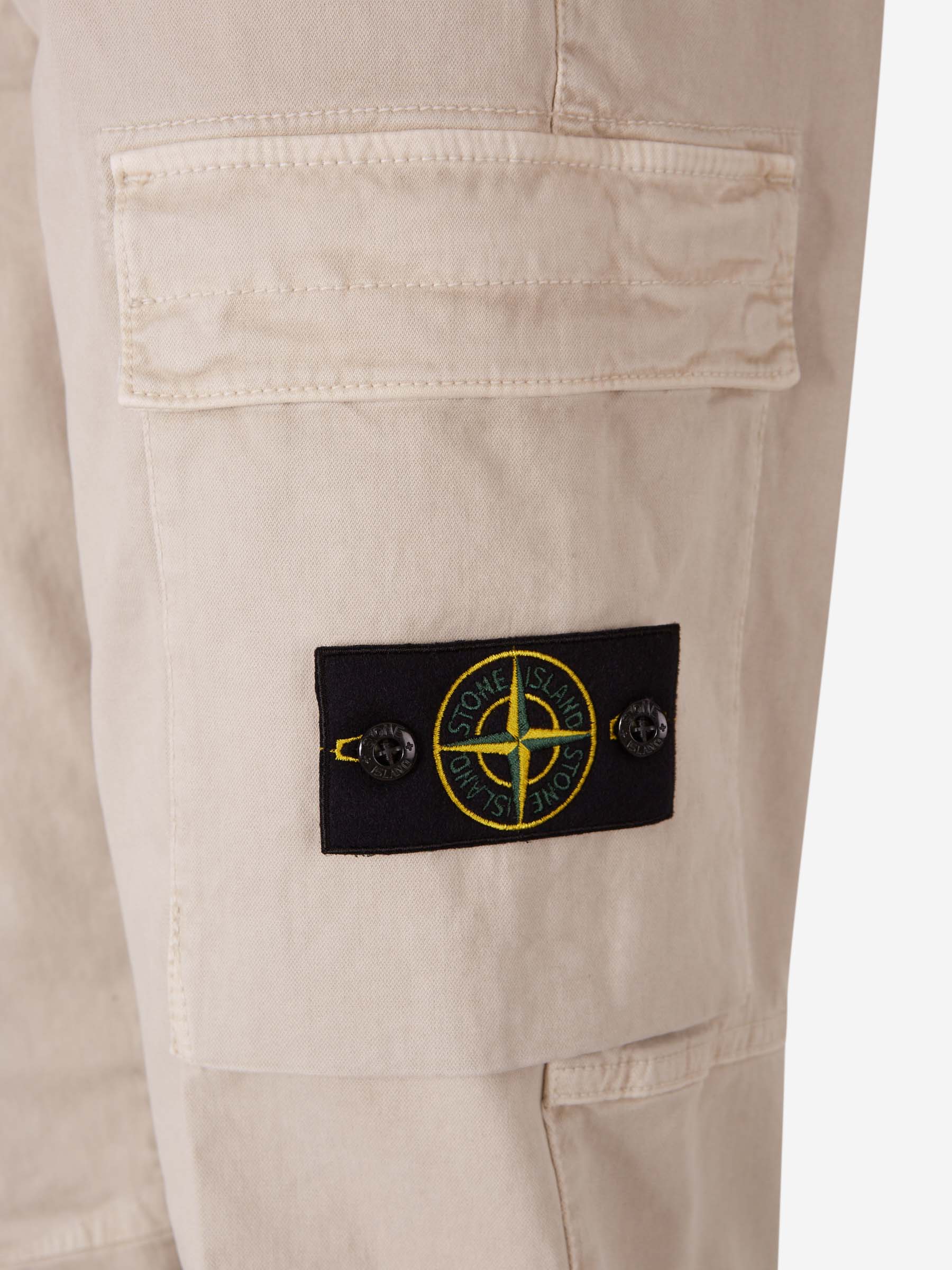 Outlet online Stone Island Hombre Joggers Cargo Logo color Beige sku 521-003121 04 - Foto 5