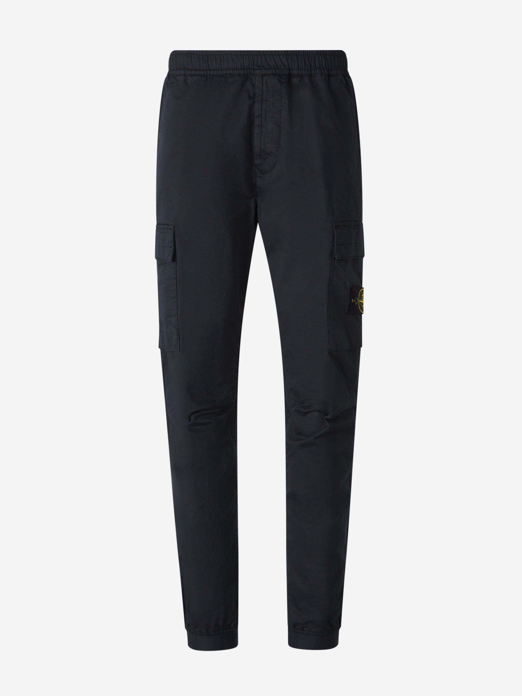 Outlet online Stone Island Hombre Joggers Logo Algodón color Azul Noche sku 521-003122 01 - Foto 1