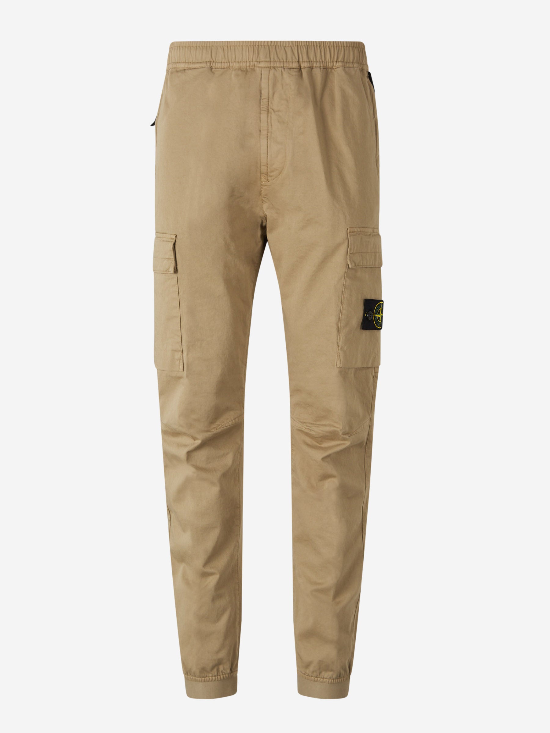 Outlet online Stone Island Hombre Joggers Logo Algodón color Caramelo sku 521-003122 02 - Foto 1