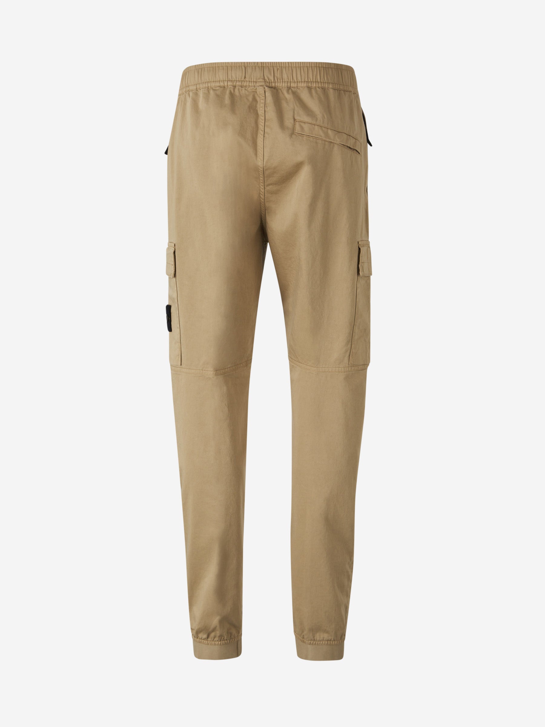 Outlet online Stone Island Hombre Joggers Logo Algodón color Caramelo sku 521-003122 02 - Foto 3