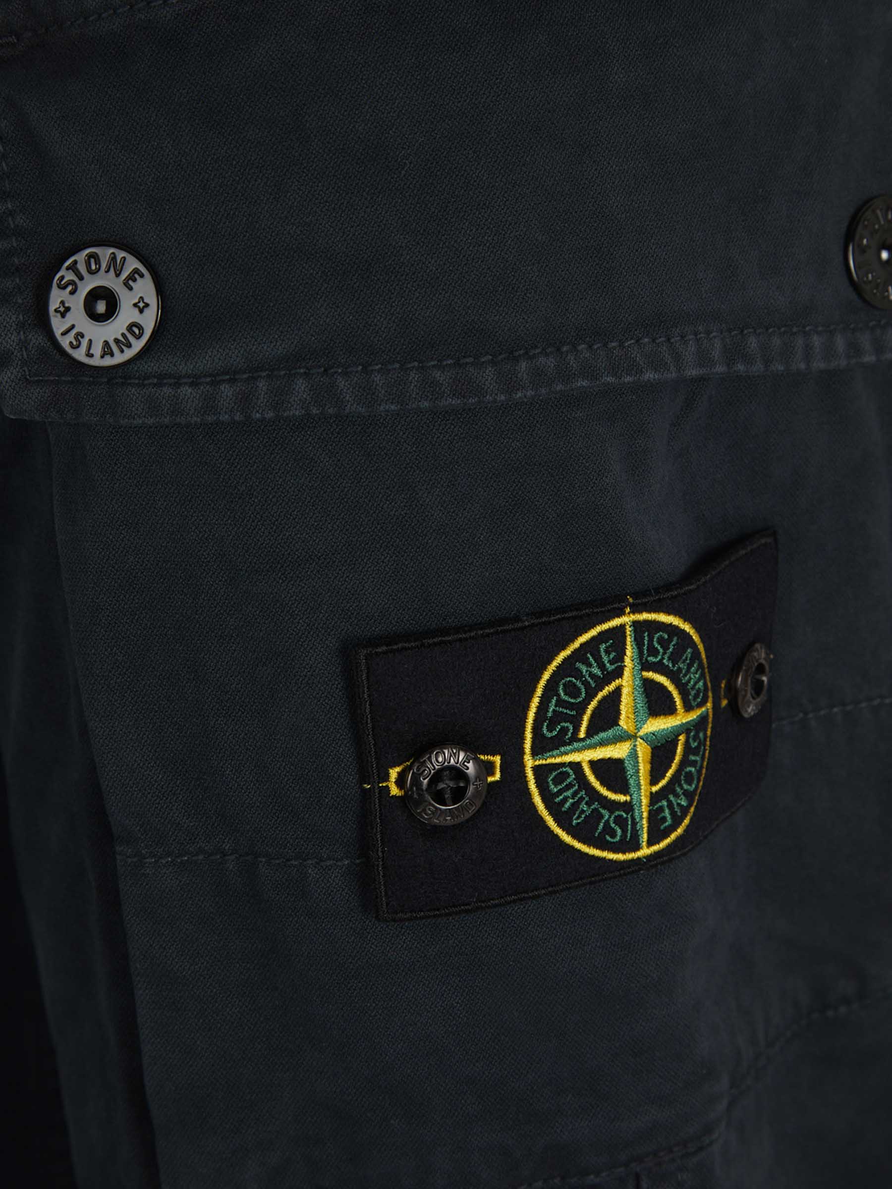 Outlet online Stone Island Hombre Pantalones Algodón Cargo color Azul Marino sku 521-003123 01 - Foto 6