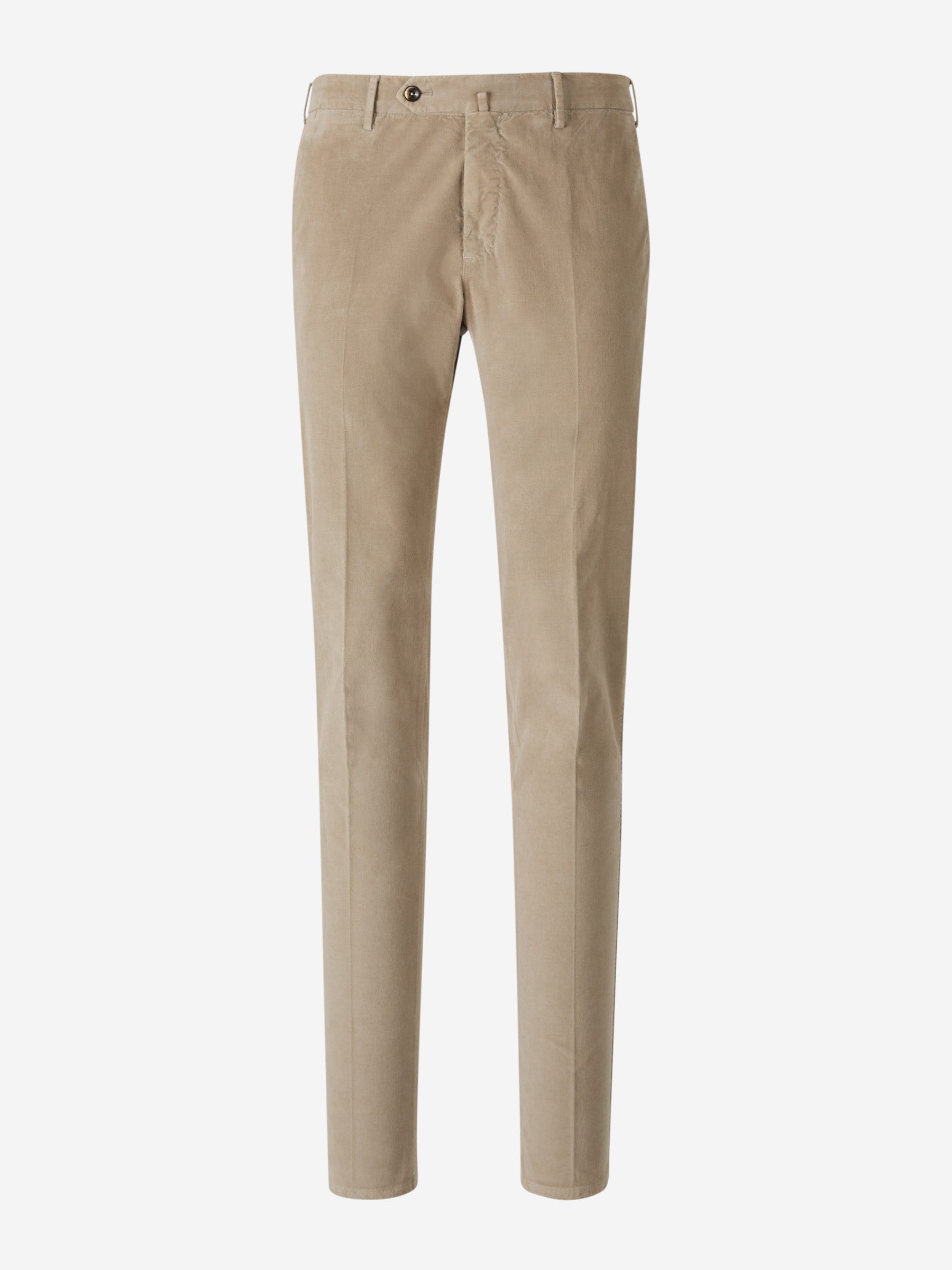 Outlet online PT Torino Hombre Pantalones Formales Micropana Algodón color Beige sku 521-003163 02 - Foto 1