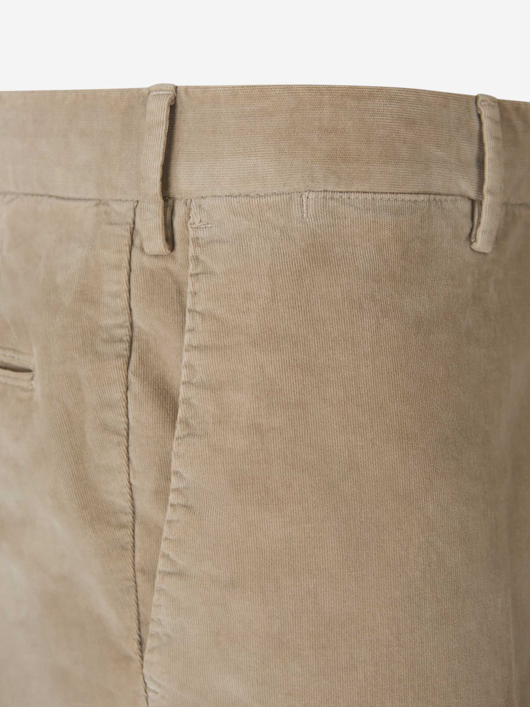 Outlet online PT Torino Hombre Pantalones Formales Micropana Algodón color Beige sku 521-003163 02 - Foto 3