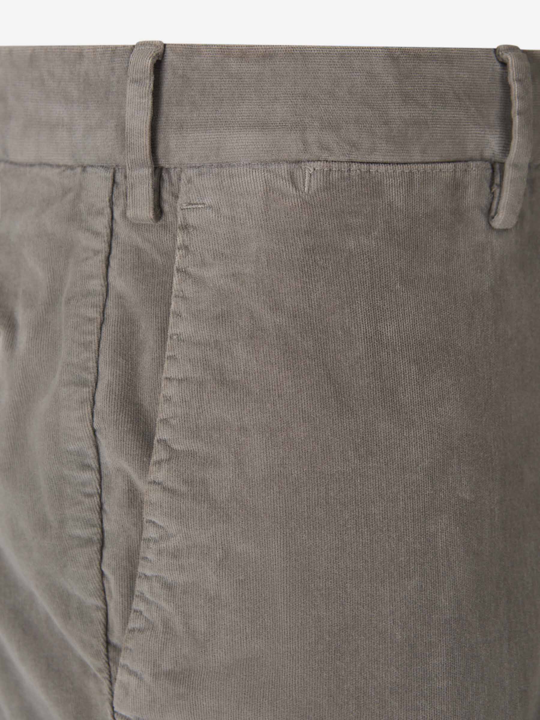 Outlet online PT Torino Hombre Pantalones Formales Micropana Algodón color Gris Antracita sku 521-003163 06 - Foto 3