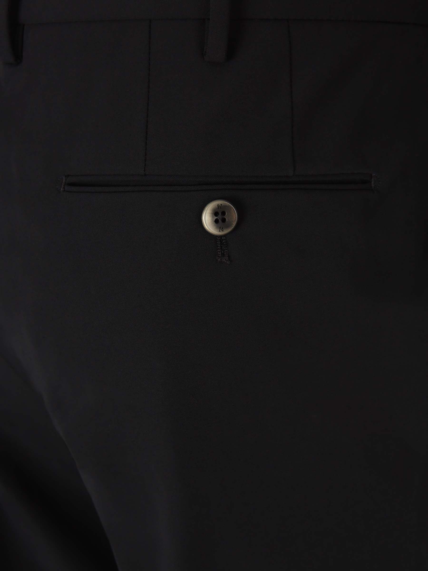 Outlet online PT Torino Hombre Pantalones Chinos Técnicos color Azul Noche sku 521-003164 04 - Foto 4