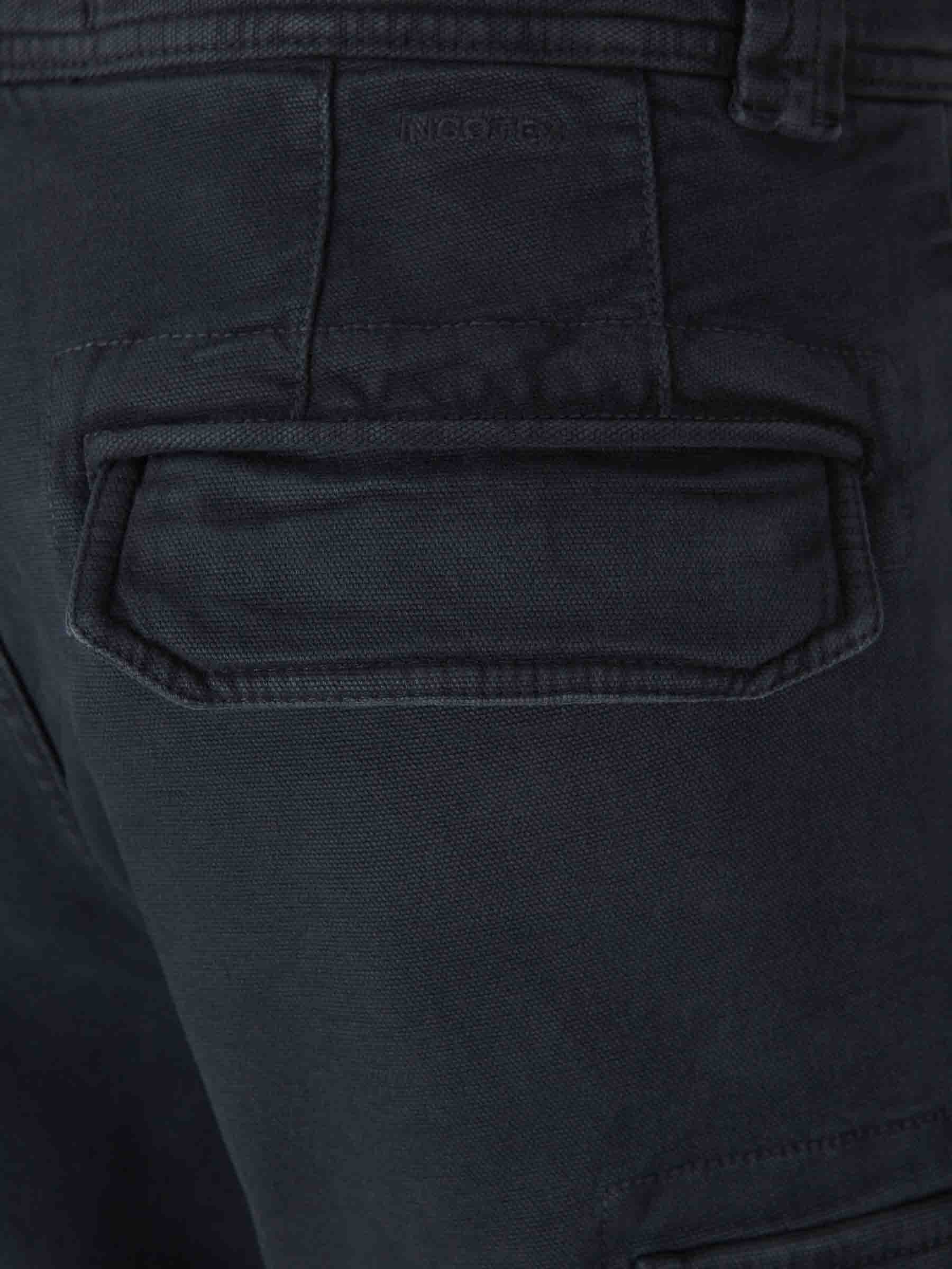 Outlet online Incotex Slacks Hombre Pantalones Cargo Algodón color Verde Oscuro sku 521-003177 03 - Foto 6