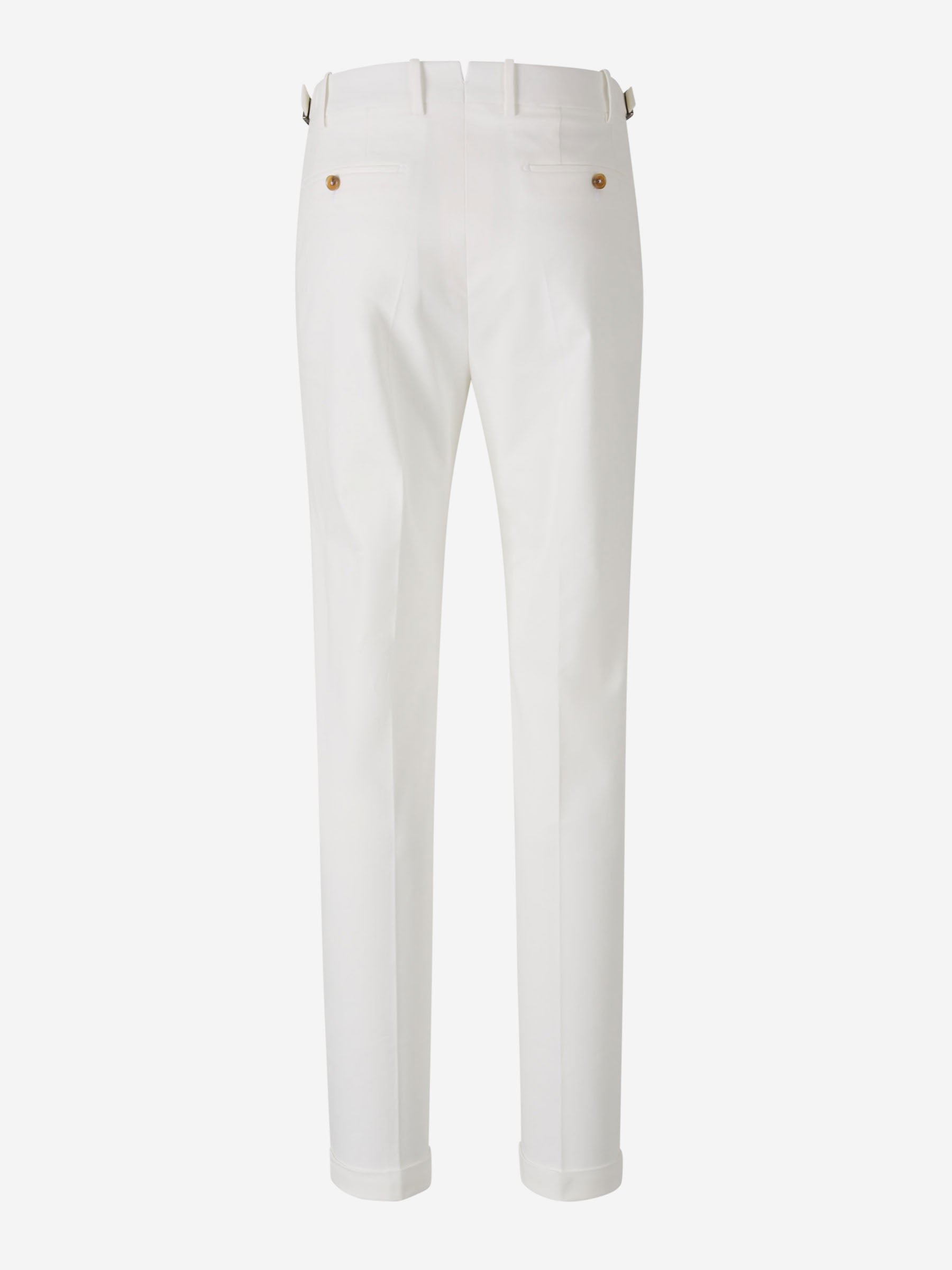 Outlet online Santa Eulalia Hombre Joggers RetroLong Algodón color Blanco sku 521-003191 01 - Foto 2