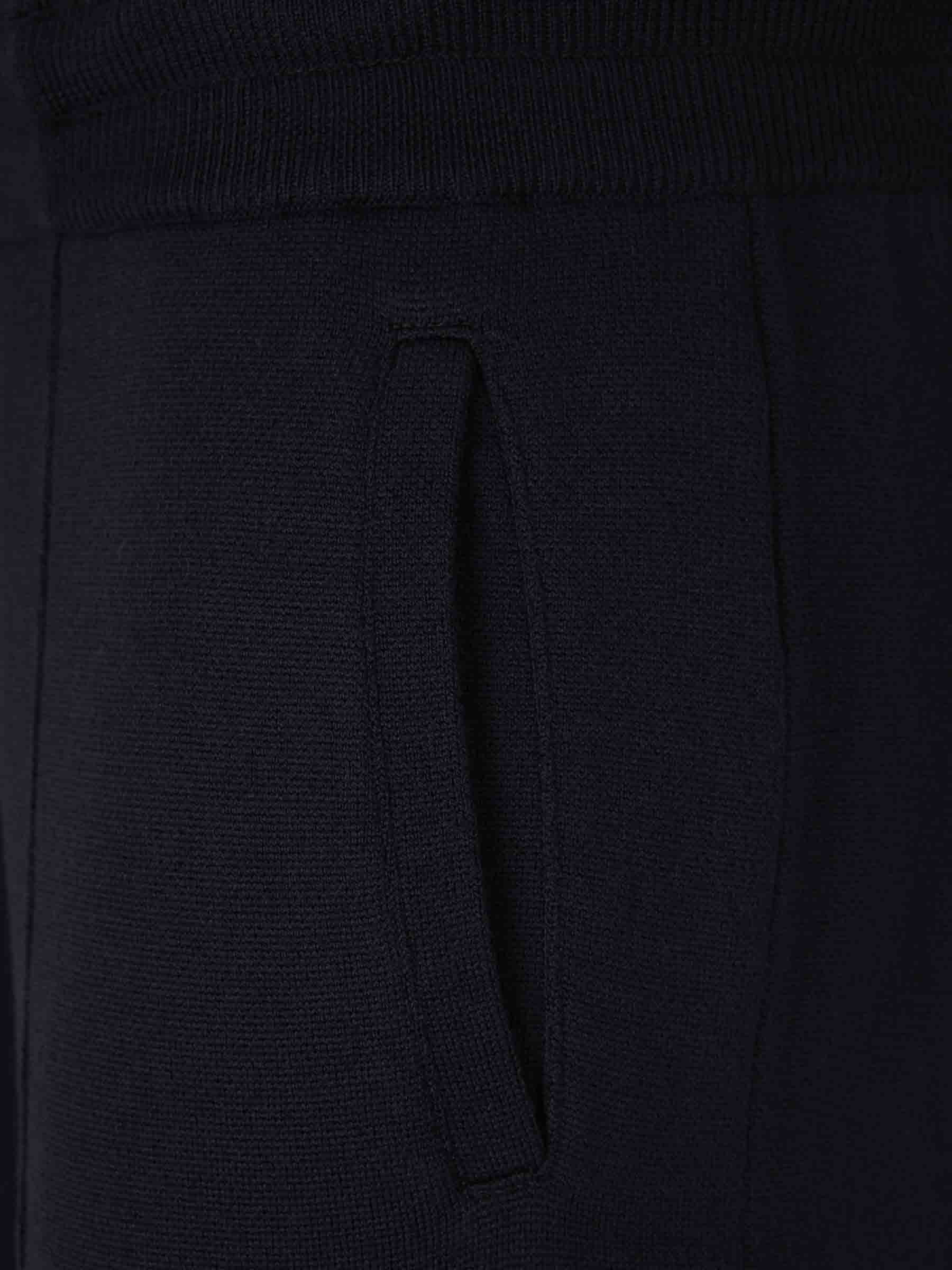 Outlet online Gran Sasso Hombre Joggers Elásticos Lana color Azul Noche sku 521-003198 01 - Foto 3