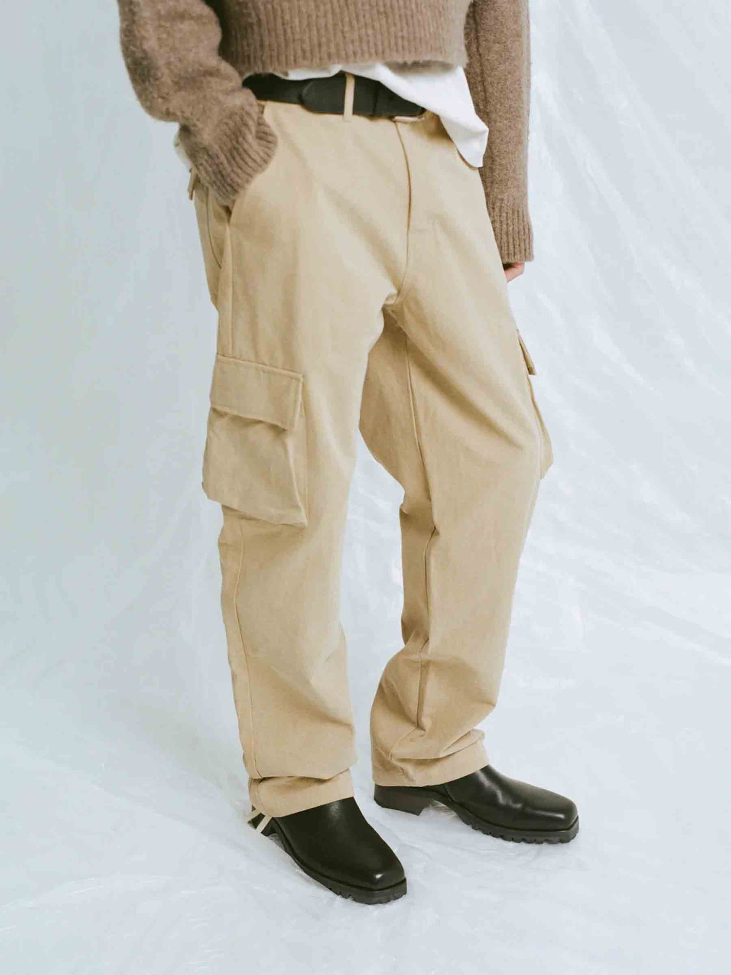 John Elliott Hombre Barcelona Pantalones Cargo Corpus color Beige sku 521-003221 01 - Foto 2