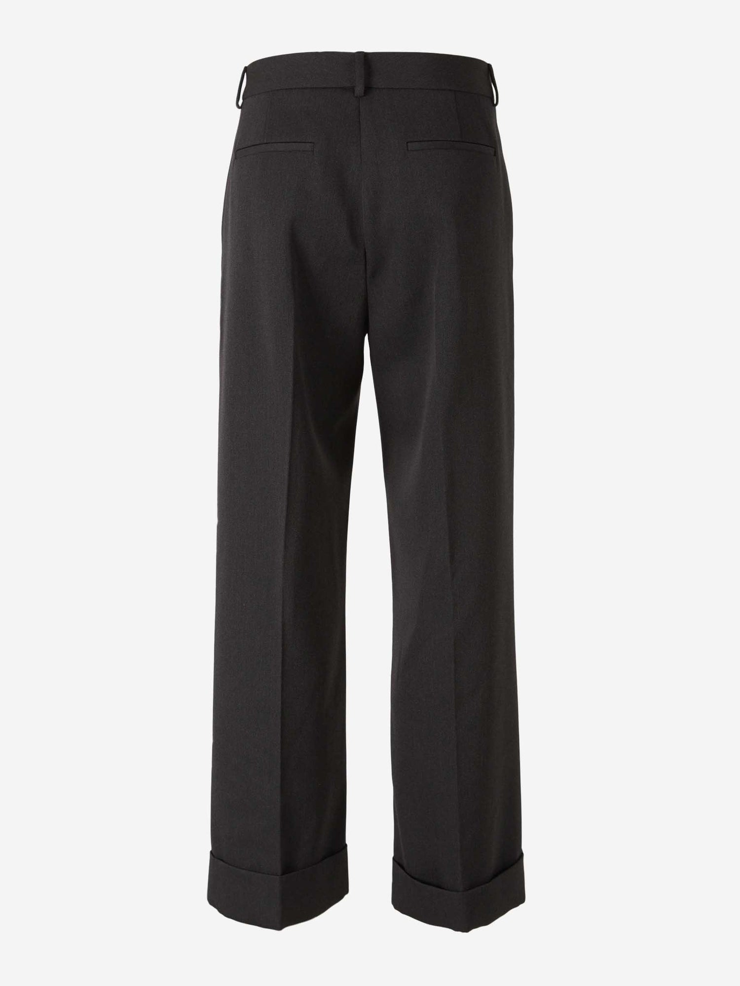 Valentino Hombre Barcelona Pantalones Vestir Lana color Gris Antracita sku 521-003236 01 - Foto 2