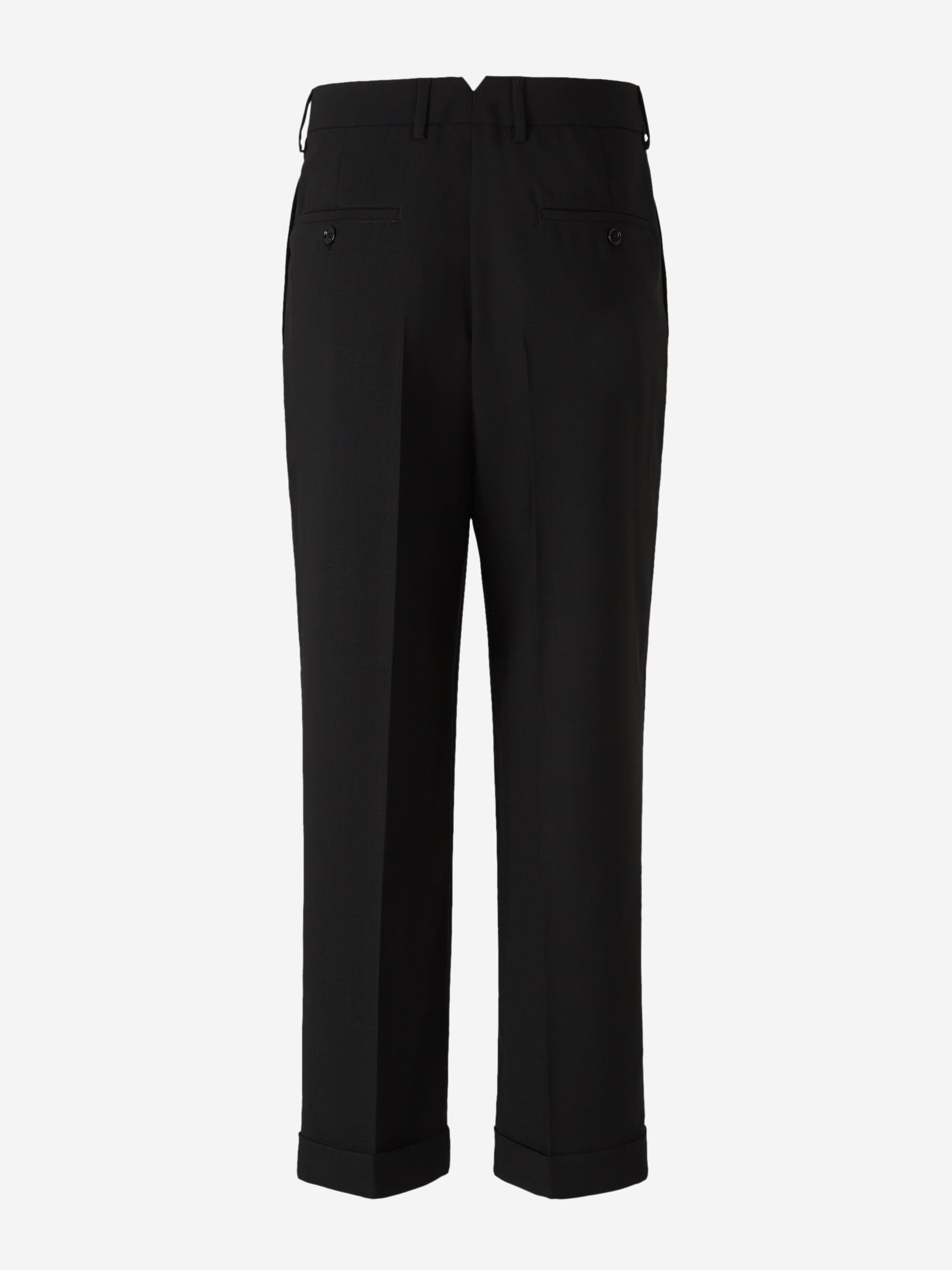 Ami Paris Hombre Barcelona Pantalones Formales Lana color Negro sku 521-003258 01 - Foto 3
