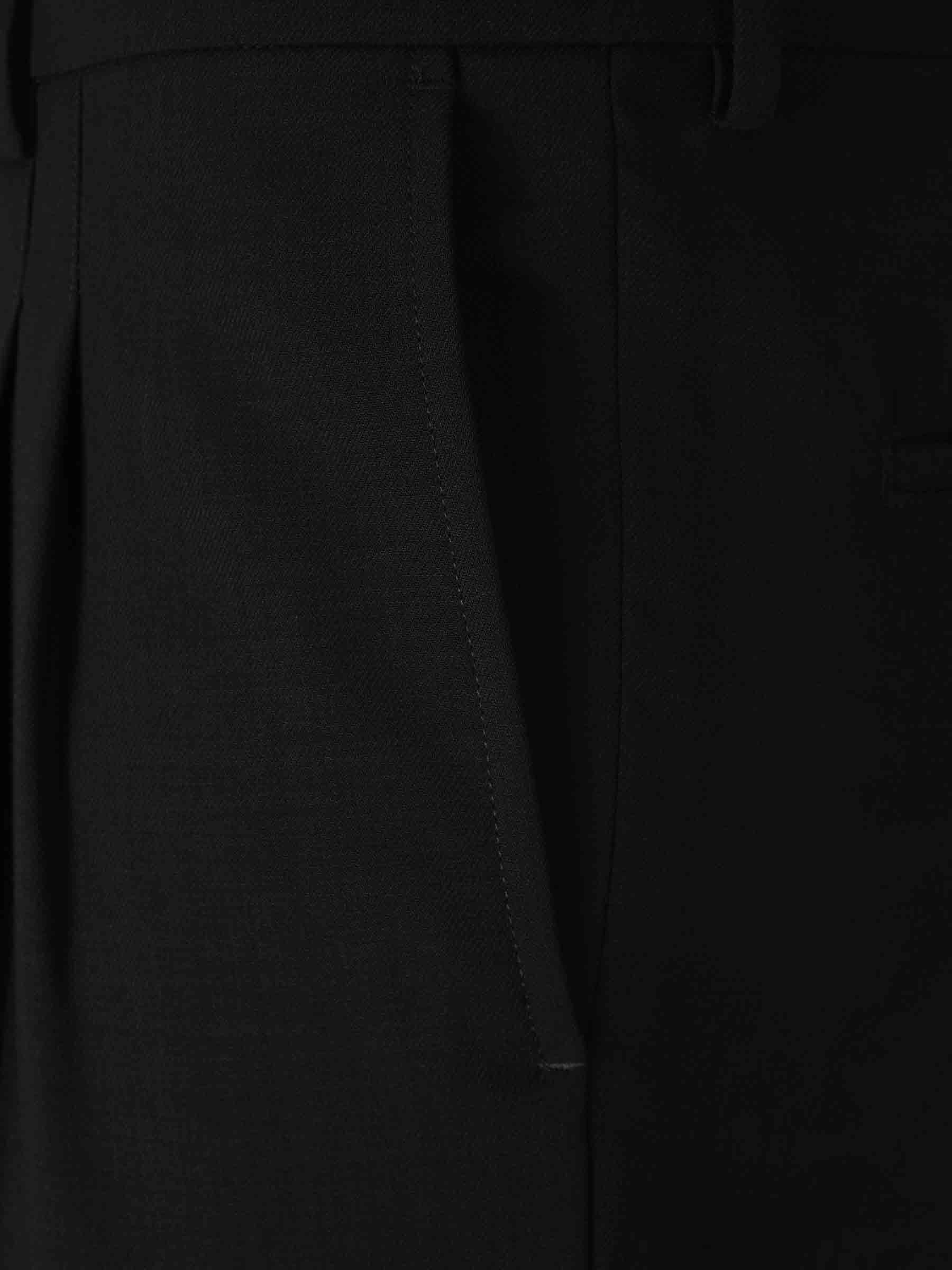 Ami Paris Hombre Barcelona Pantalones Formales Lana color Negro sku 521-003258 01 - Foto 4