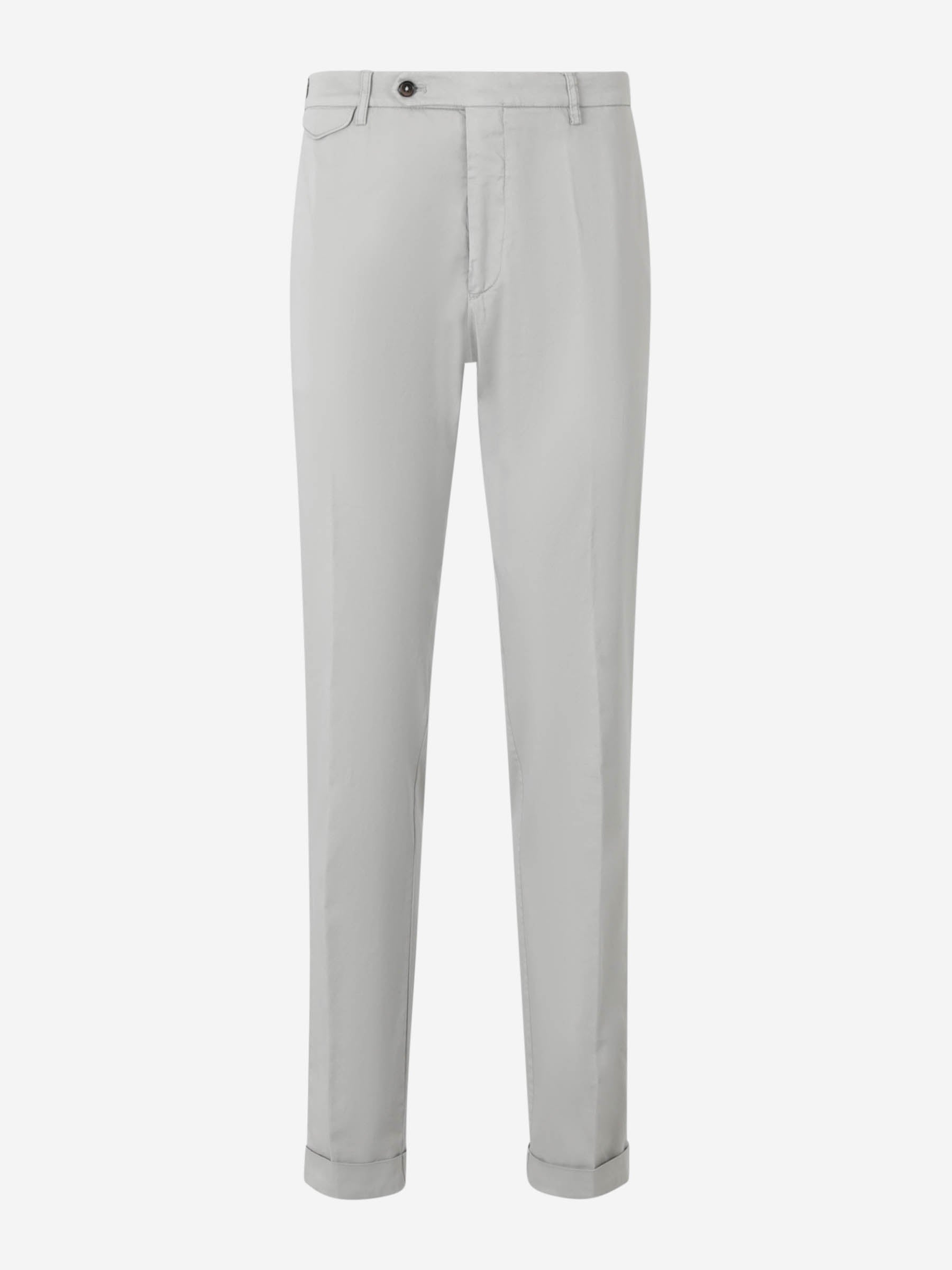 Outlet online Santa Eulalia Hombre Pantalones Formales Algodón color Gris Claro sku 521-003269 05 - Foto 1