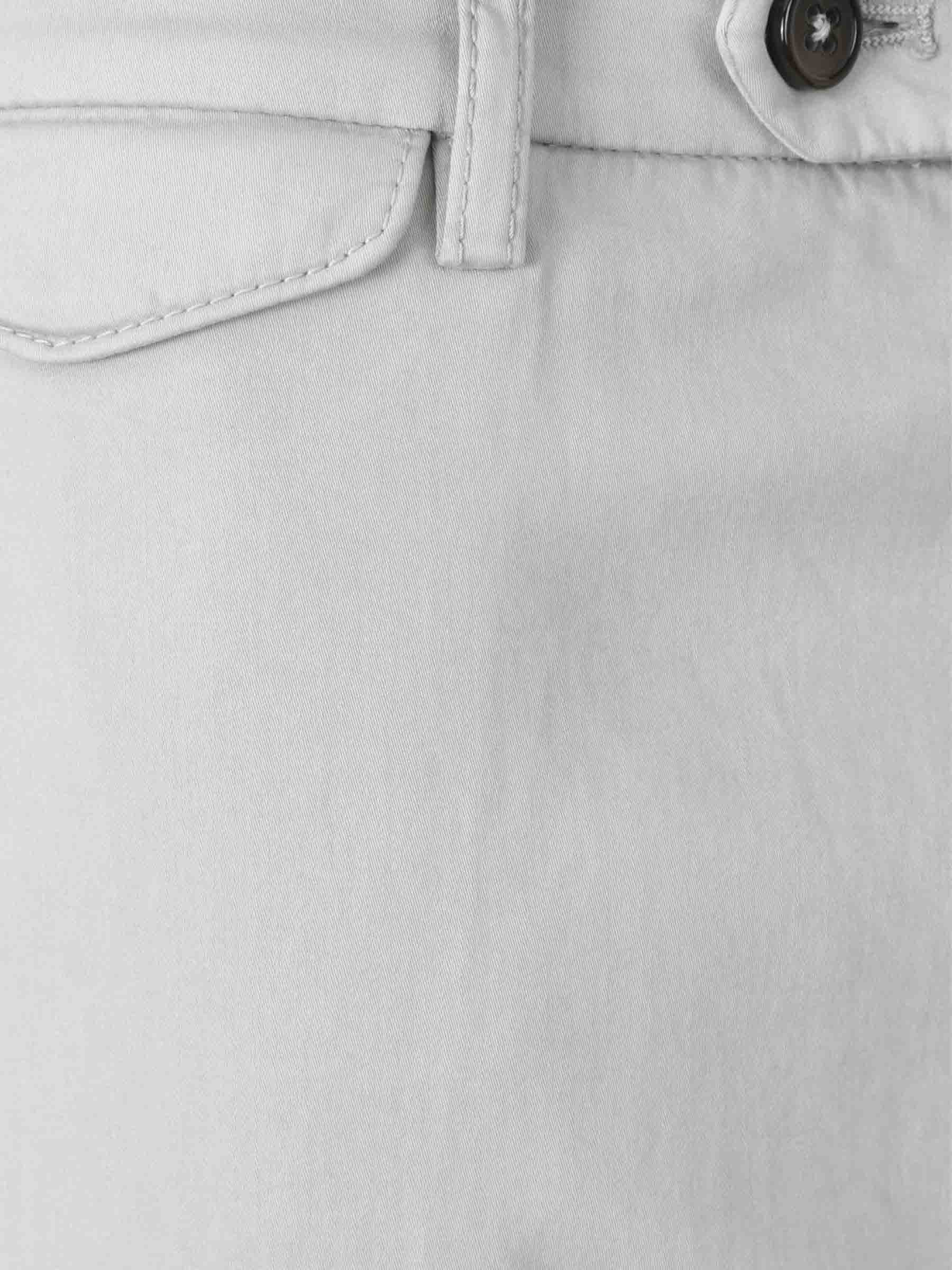 Outlet online Santa Eulalia Hombre Pantalones Formales Algodón color Gris Claro sku 521-003269 05 - Foto 4