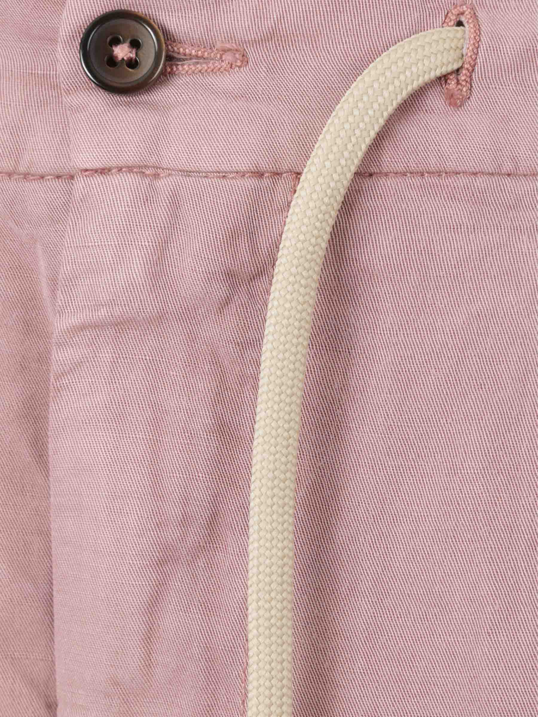 Outlet online Santa Eulalia Hombre Pantalones Chinos Elástico color Rosa sku 521-003271 04 - Foto 2