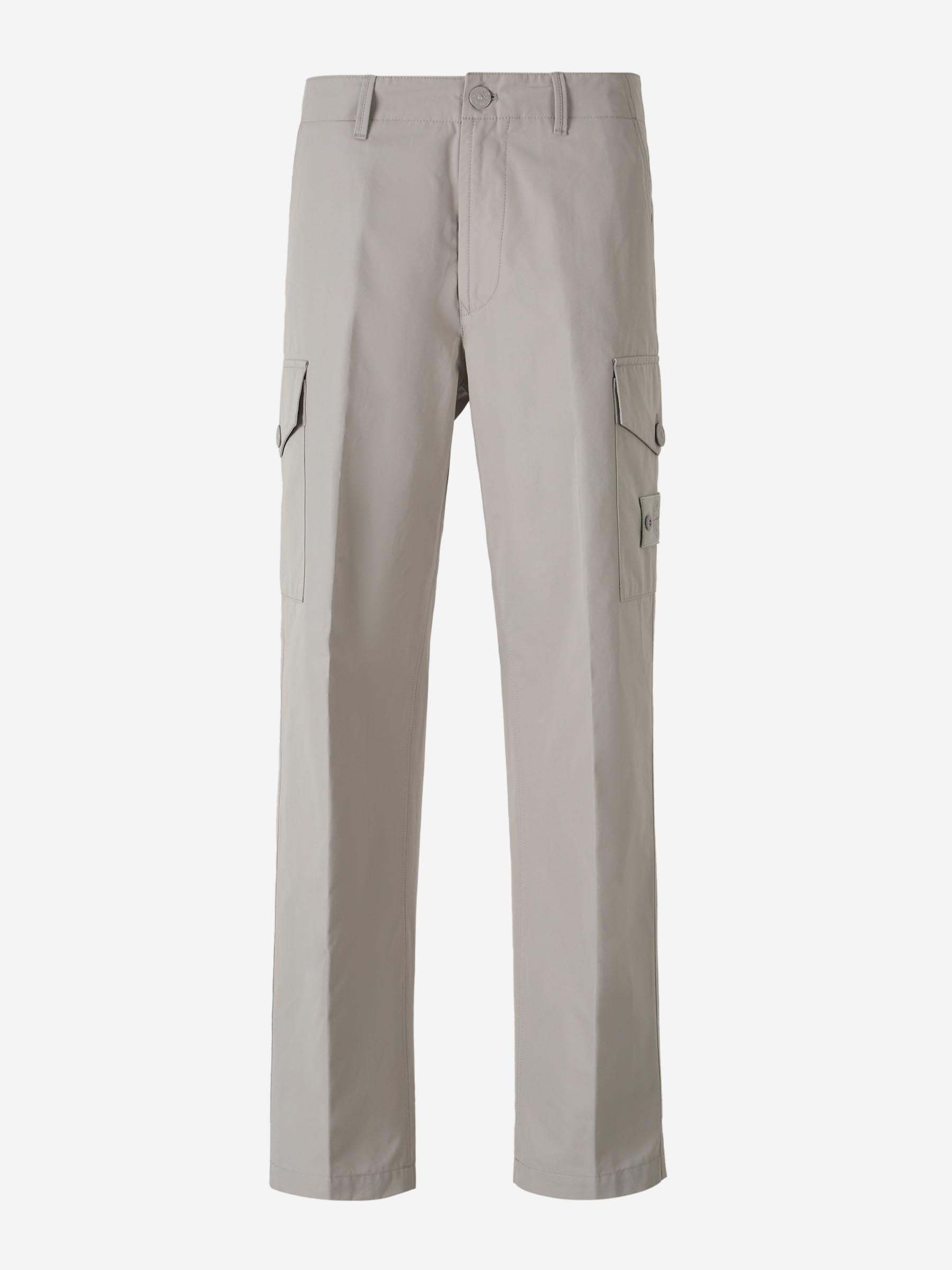 Outlet online Stone Island Hombre Pantalones Cargo Parachute color Gris Claro sku 521-003277 01 - Foto 1