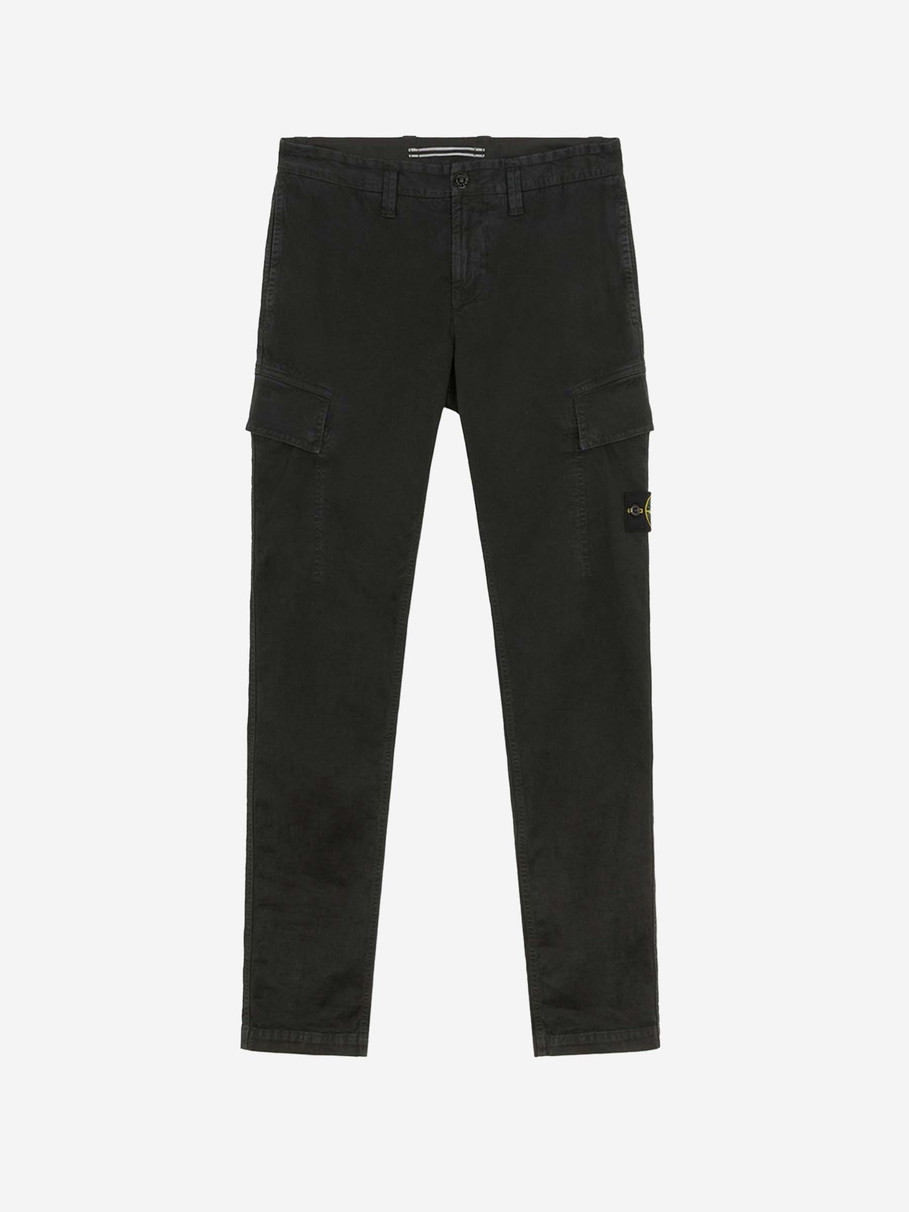 Outlet online Stone Island Hombre Pantalones Cargo Stretch color Negro sku 521-003278 01 - Foto 1