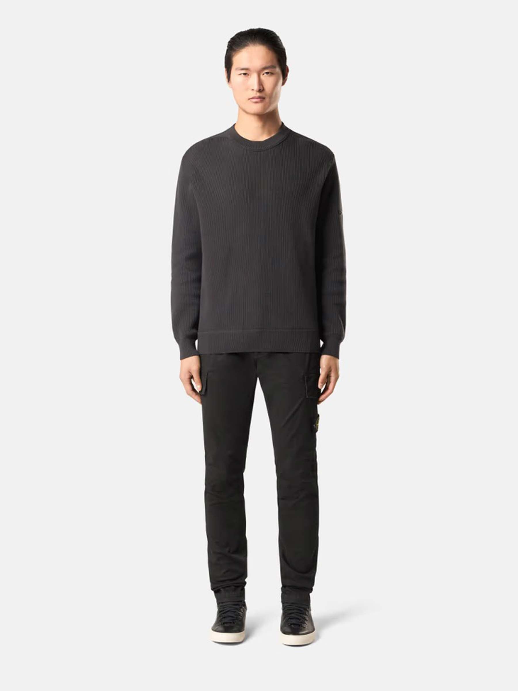 Outlet online Stone Island Hombre Pantalones Cargo Stretch color Negro sku 521-003278 01 - Foto 2