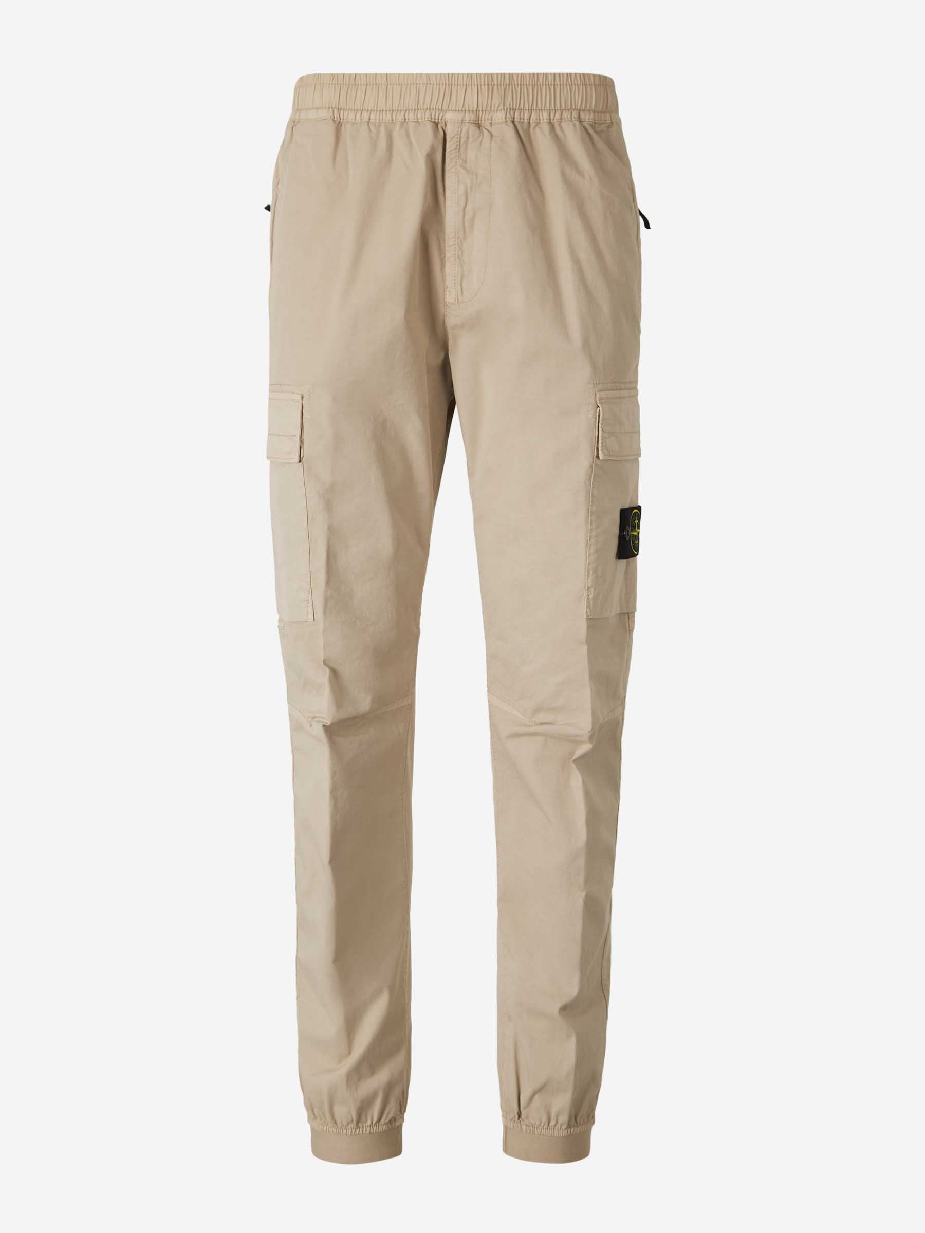 Outlet online Stone Island Hombre Pantalones Cargo Algodón color Beige sku 521-003279 02 - Foto 1