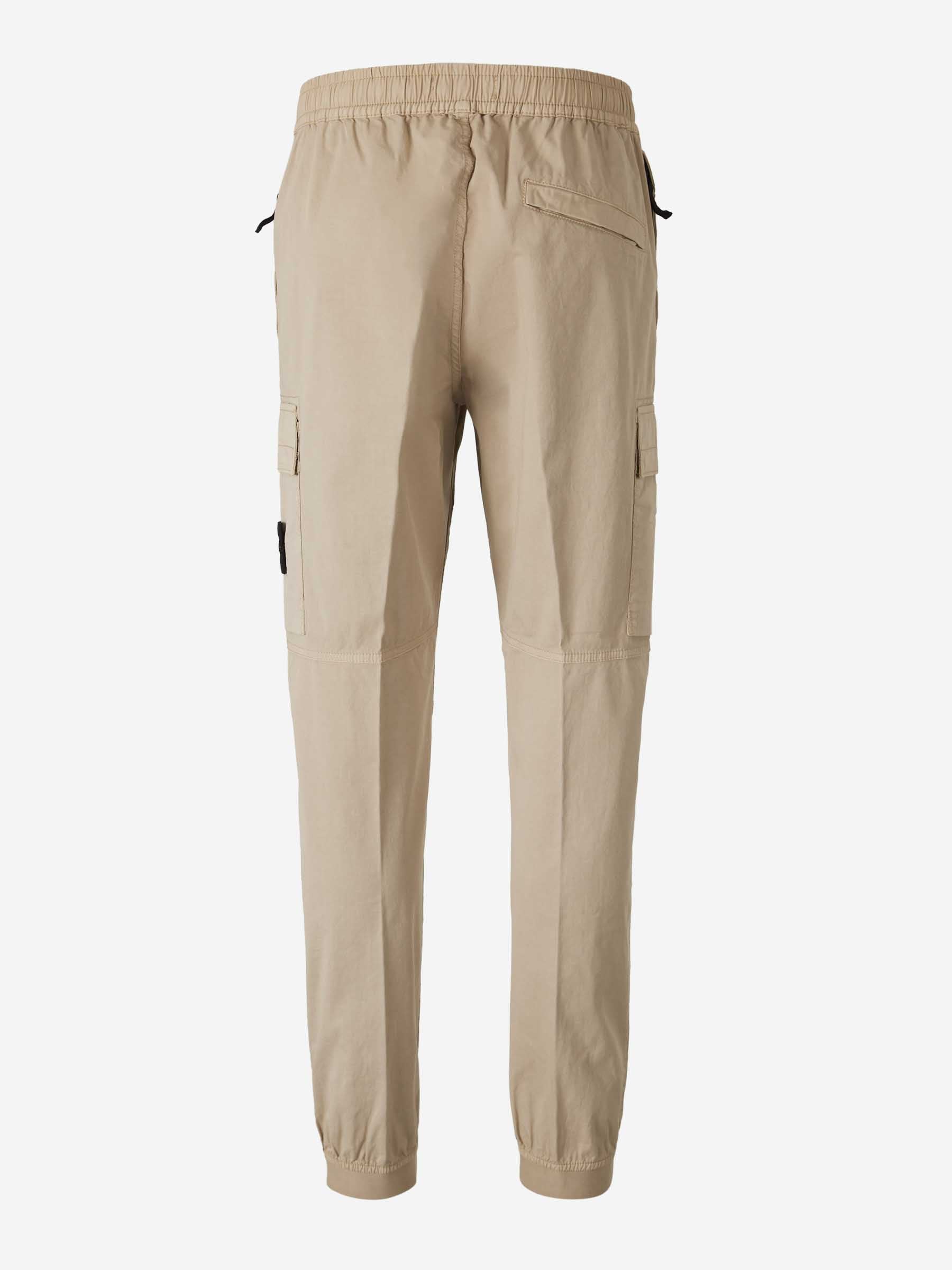 Outlet online Stone Island Hombre Pantalones Cargo Algodón color Beige sku 521-003279 02 - Foto 2