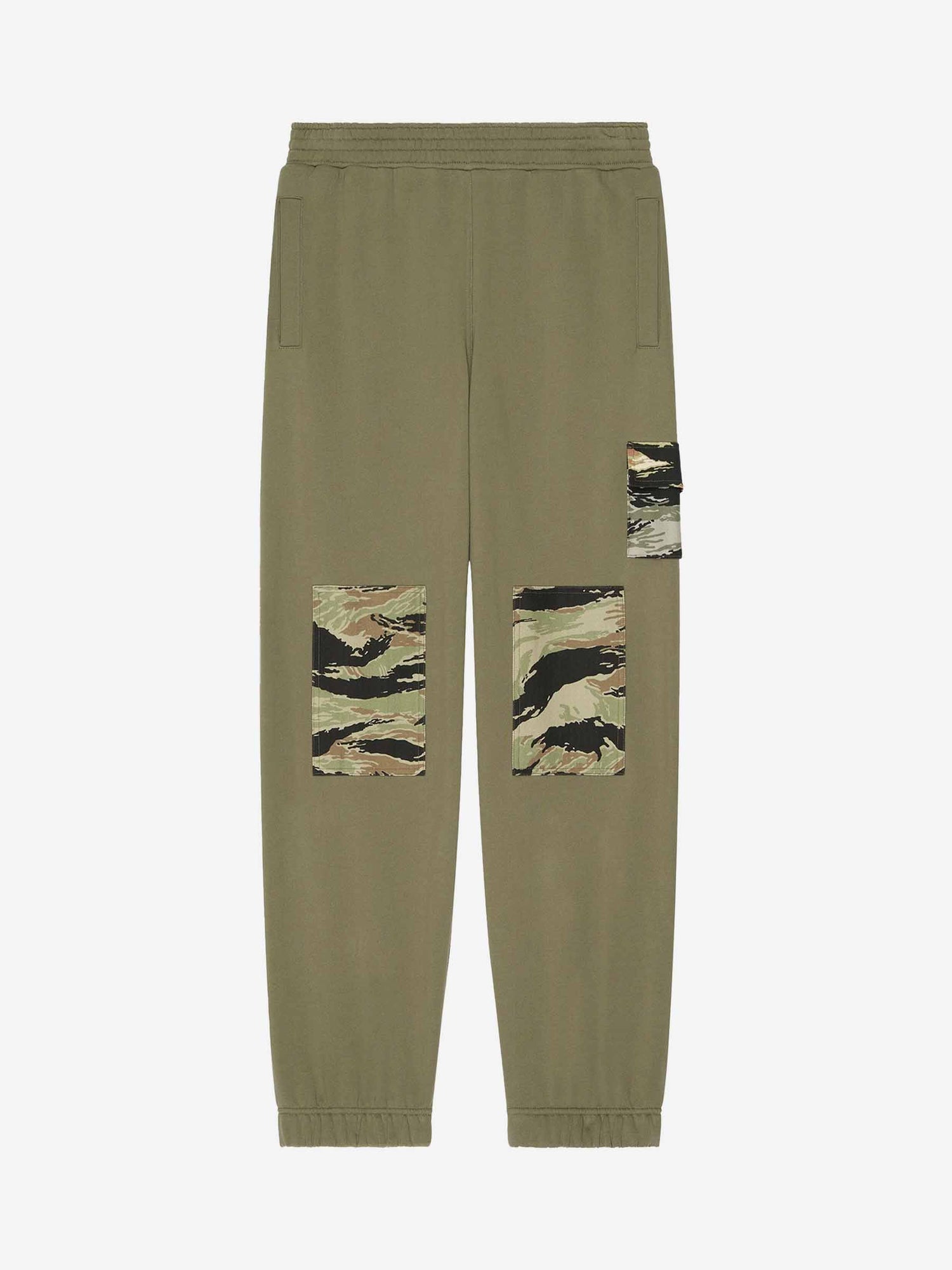 Givenchy Hombre Barcelona Joggers Parches Camuflaje color Verde Militar sku 521-003290 01 - Foto 1