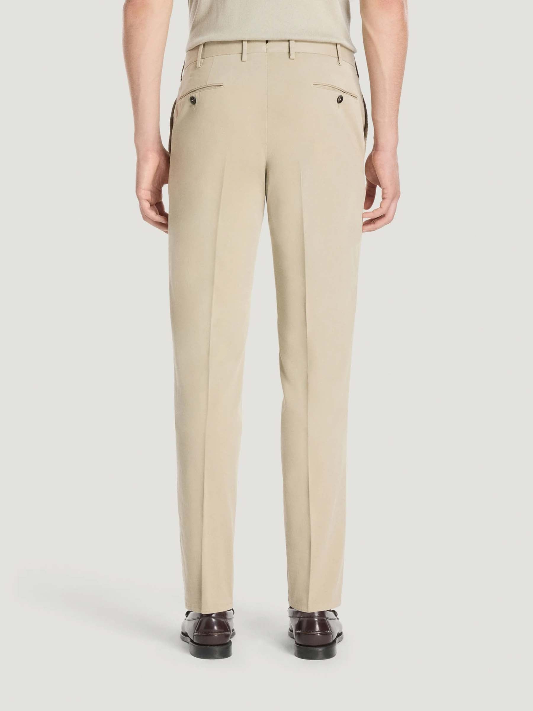 PT Torino Hombre Barcelona Pantalones Chinos Slim color Taupe sku 521-003301 02 - Foto 4