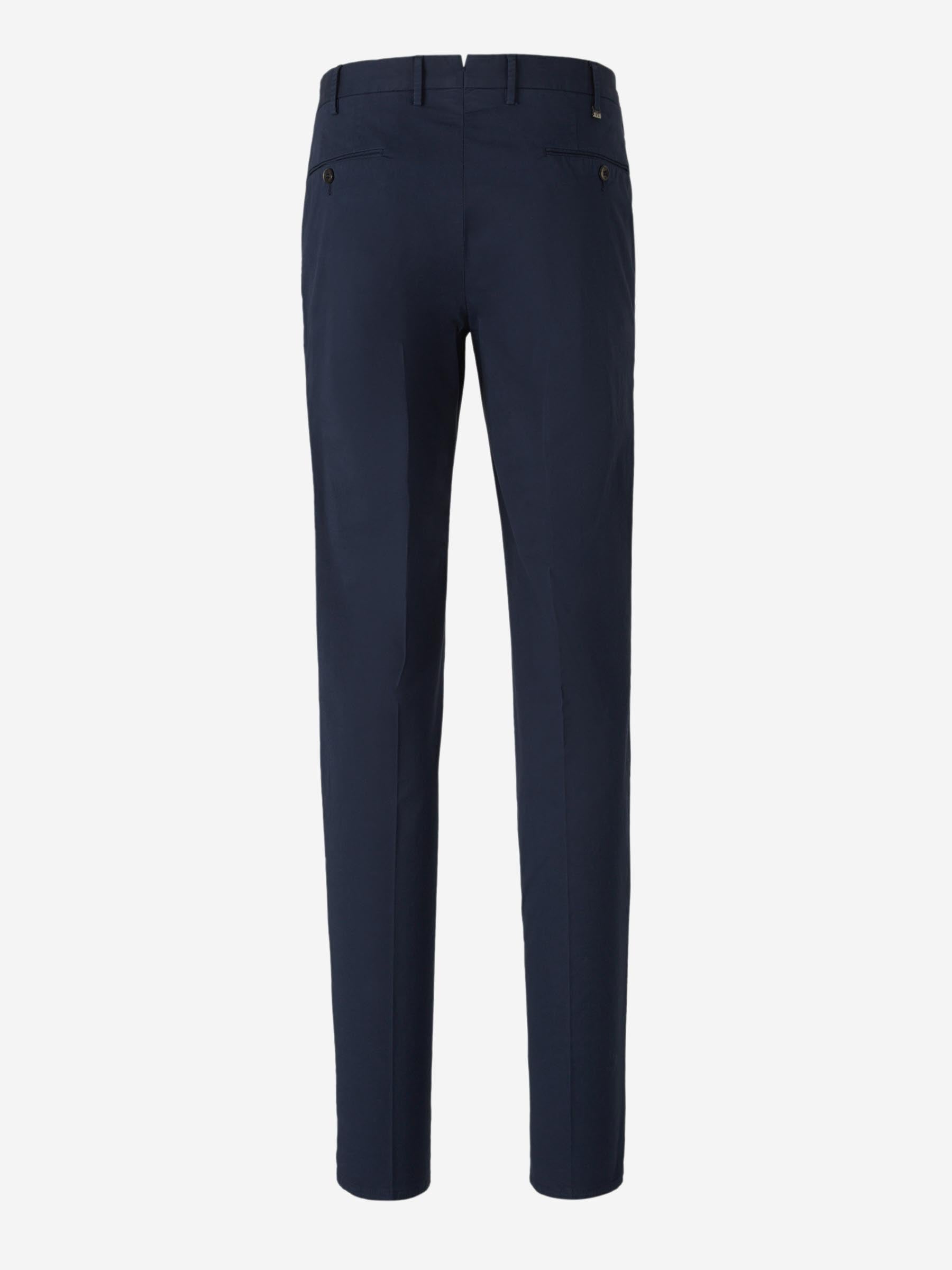 Outlet online PT Torino Hombre Pantalones Chinos Slim color Azul Marino sku 521-003301 06 - Foto 2