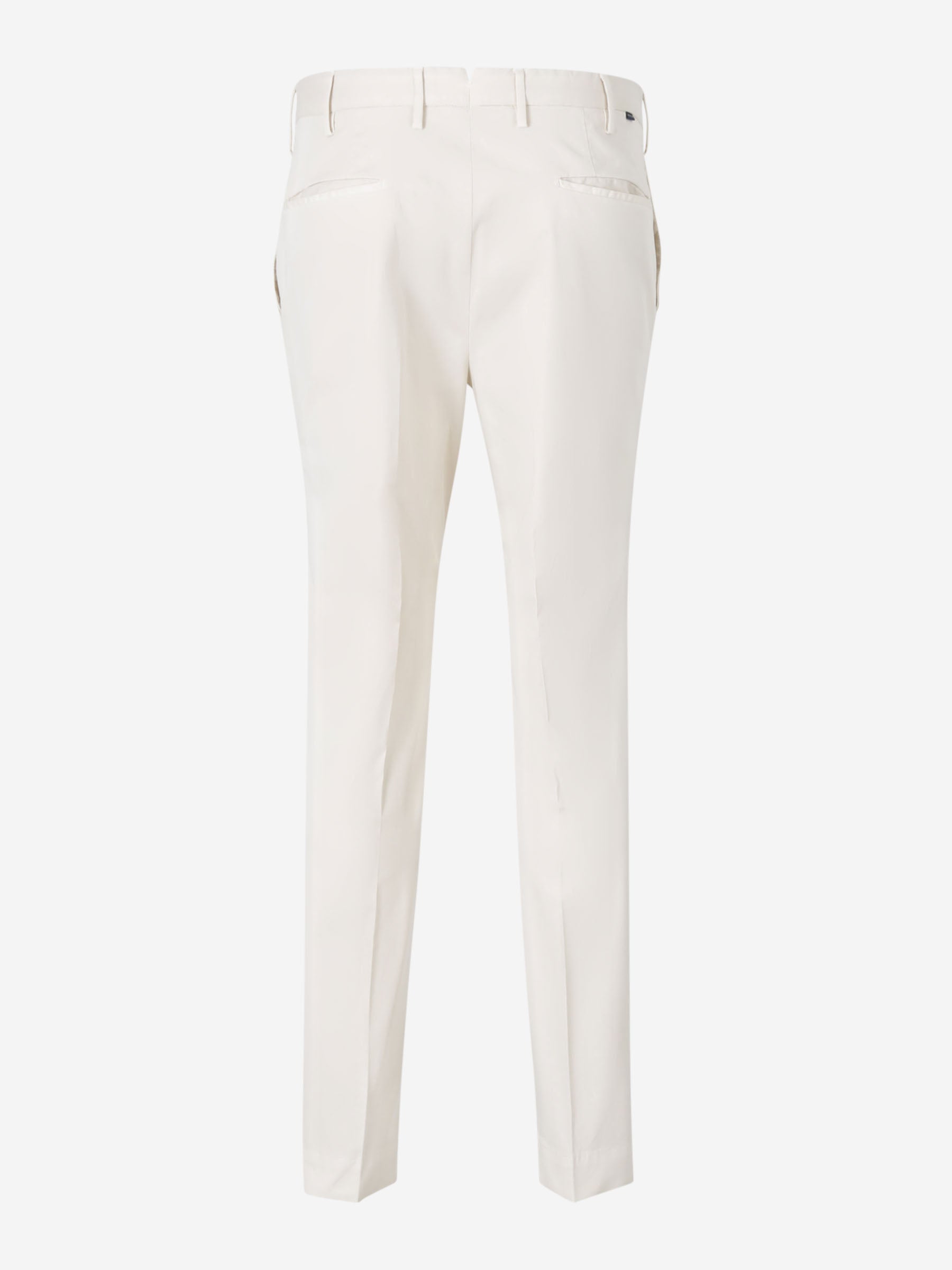 Incotex Hombre Barcelona Pantalones Chinos Algodón color Marfil sku 521-003306 02 - Foto 2