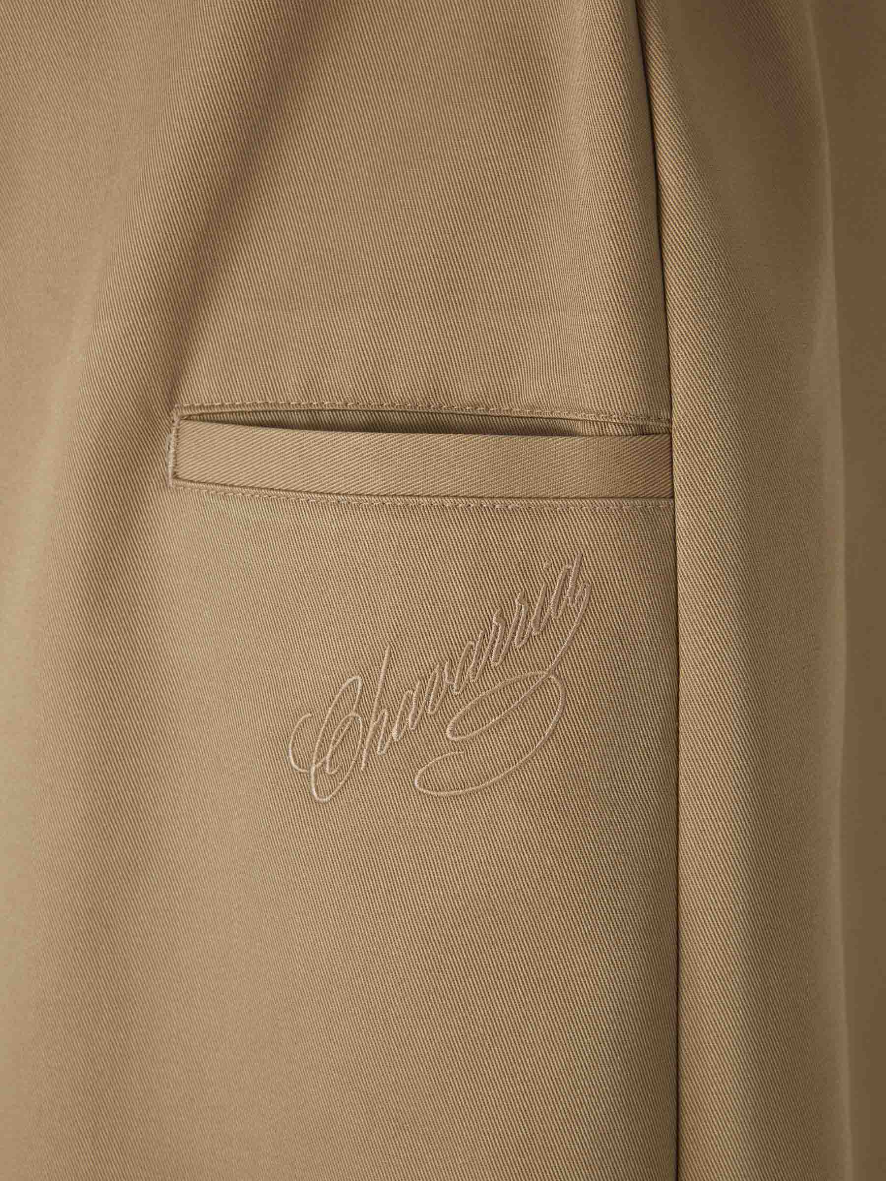 Outlet online Willy Chavarria Hombre Pantalones Chinos Cholo color Camel sku 521-003325 01 - Foto 5